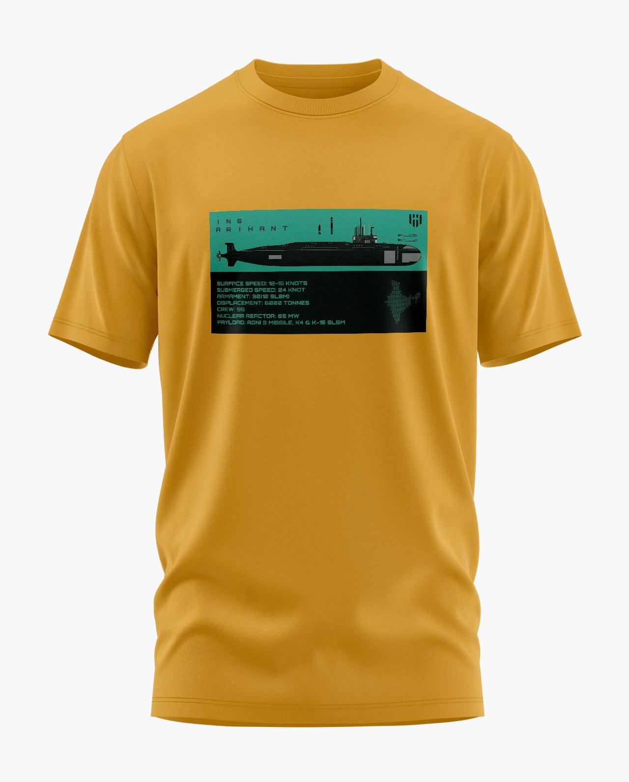 INS Arihant Green T-Shirt - Aero Armour