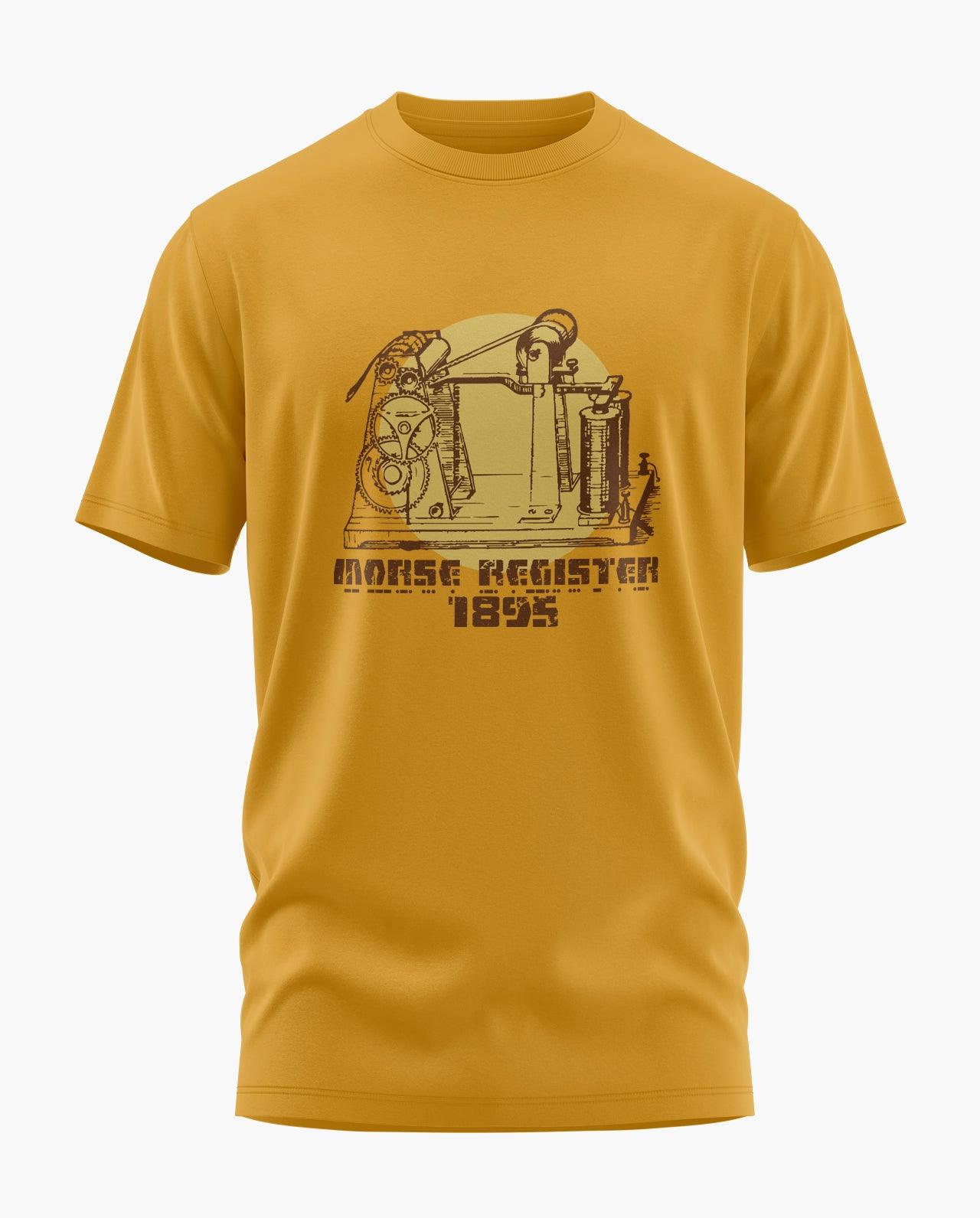Morse Register 1895 T-Shirt - Aero Armour