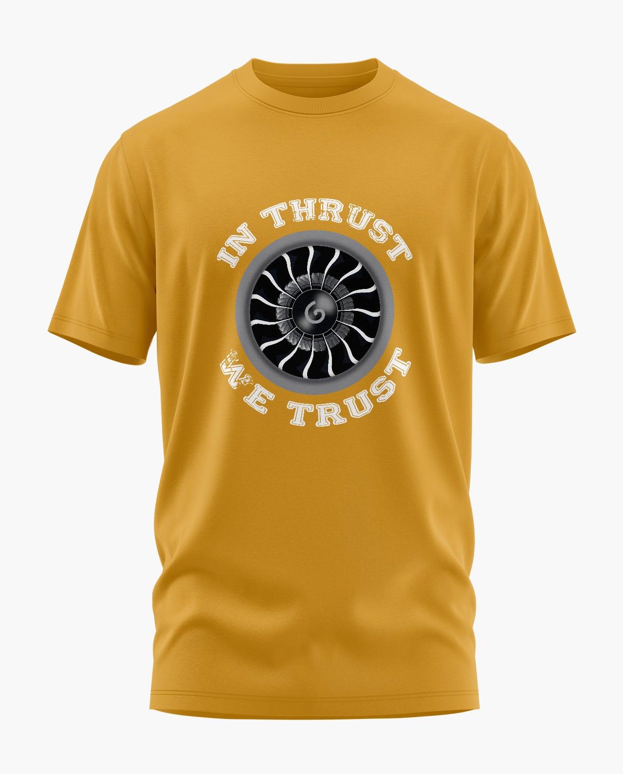 In Thrust We Trust Pilot T-Shirt - Aero Armour