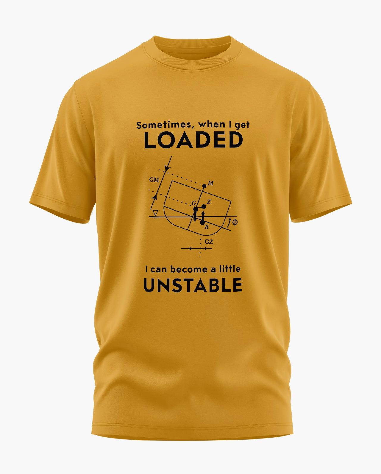 Unstable When Loaded T-Shirt - Aero Armour
