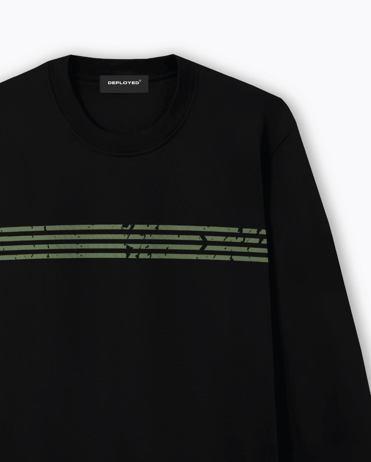 Deployed Stripe Lightweight Premium Sweatshirt