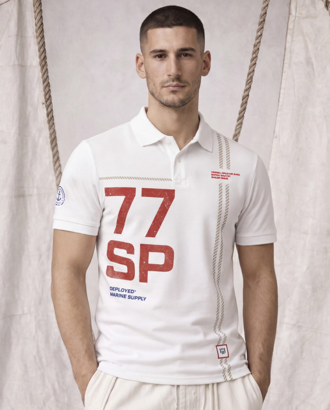 Vessel 77 Signature LuxeSoft Cotton T-Shirt
