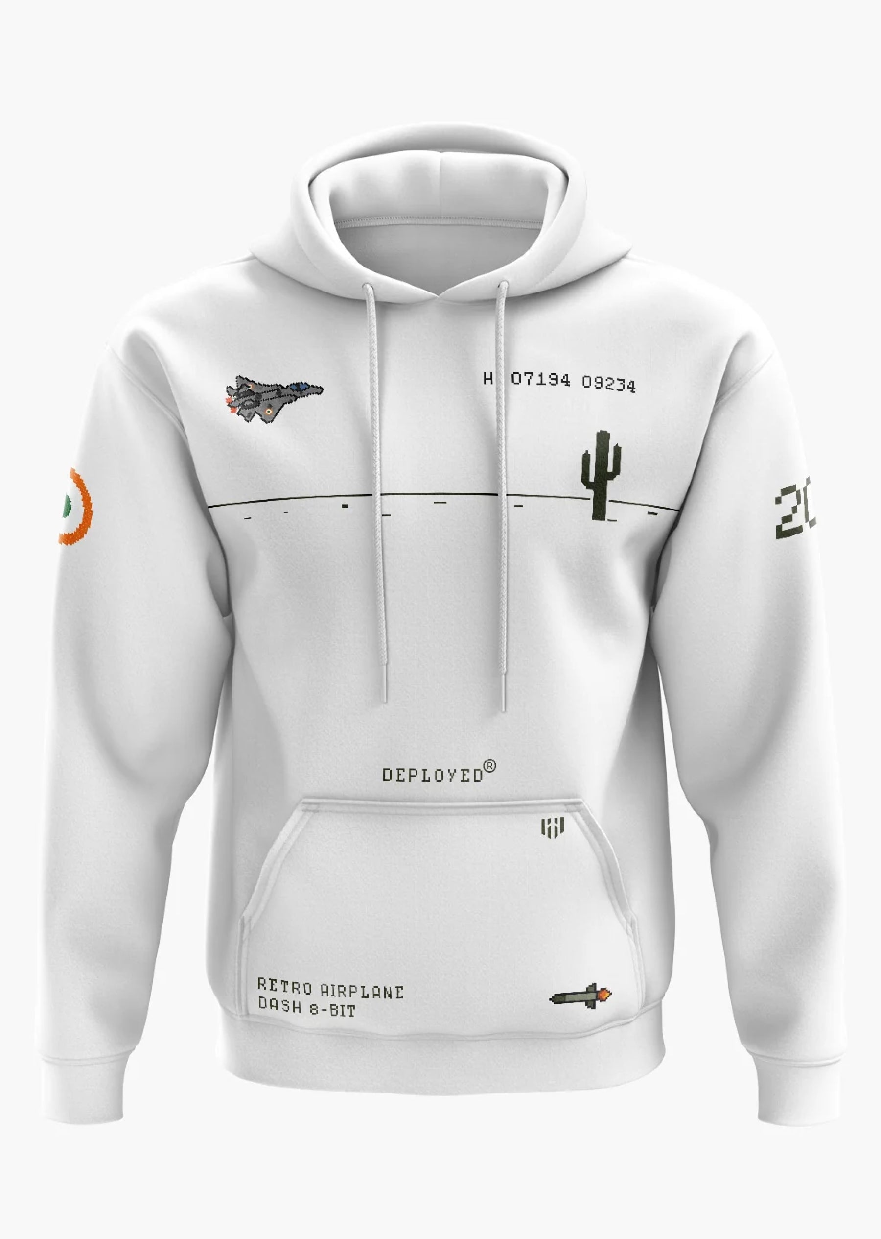 Retro Airplane Dash Hoodie