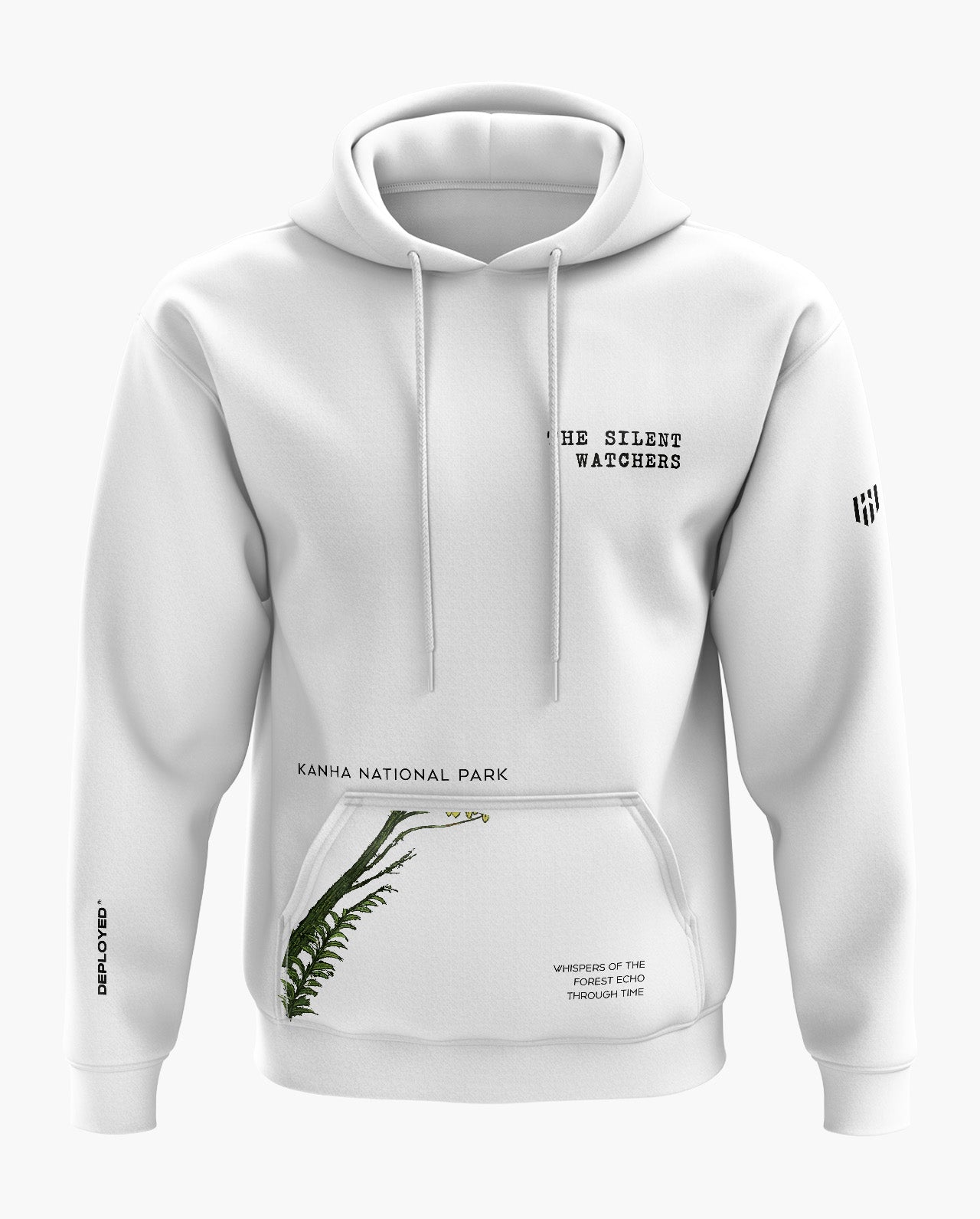 Silent Watchers Kanha National Park Hoodie