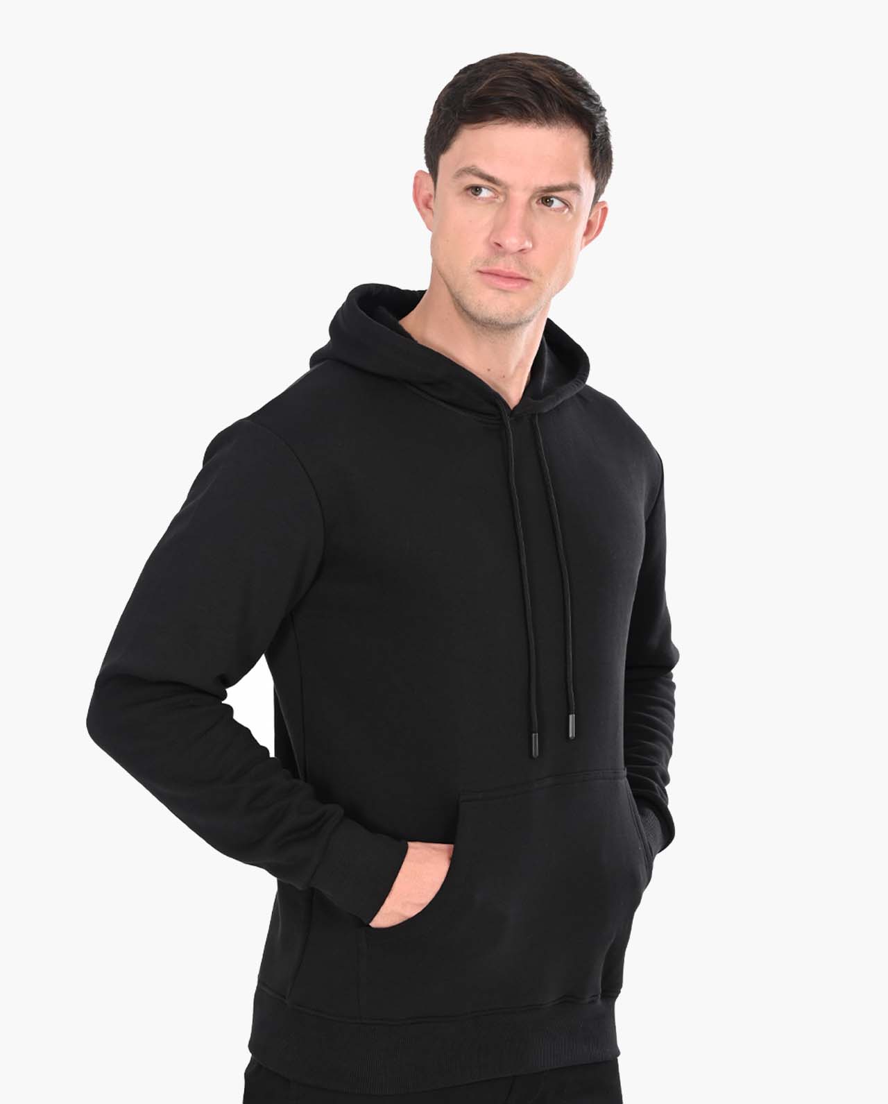 Decluttered Black Hoodie