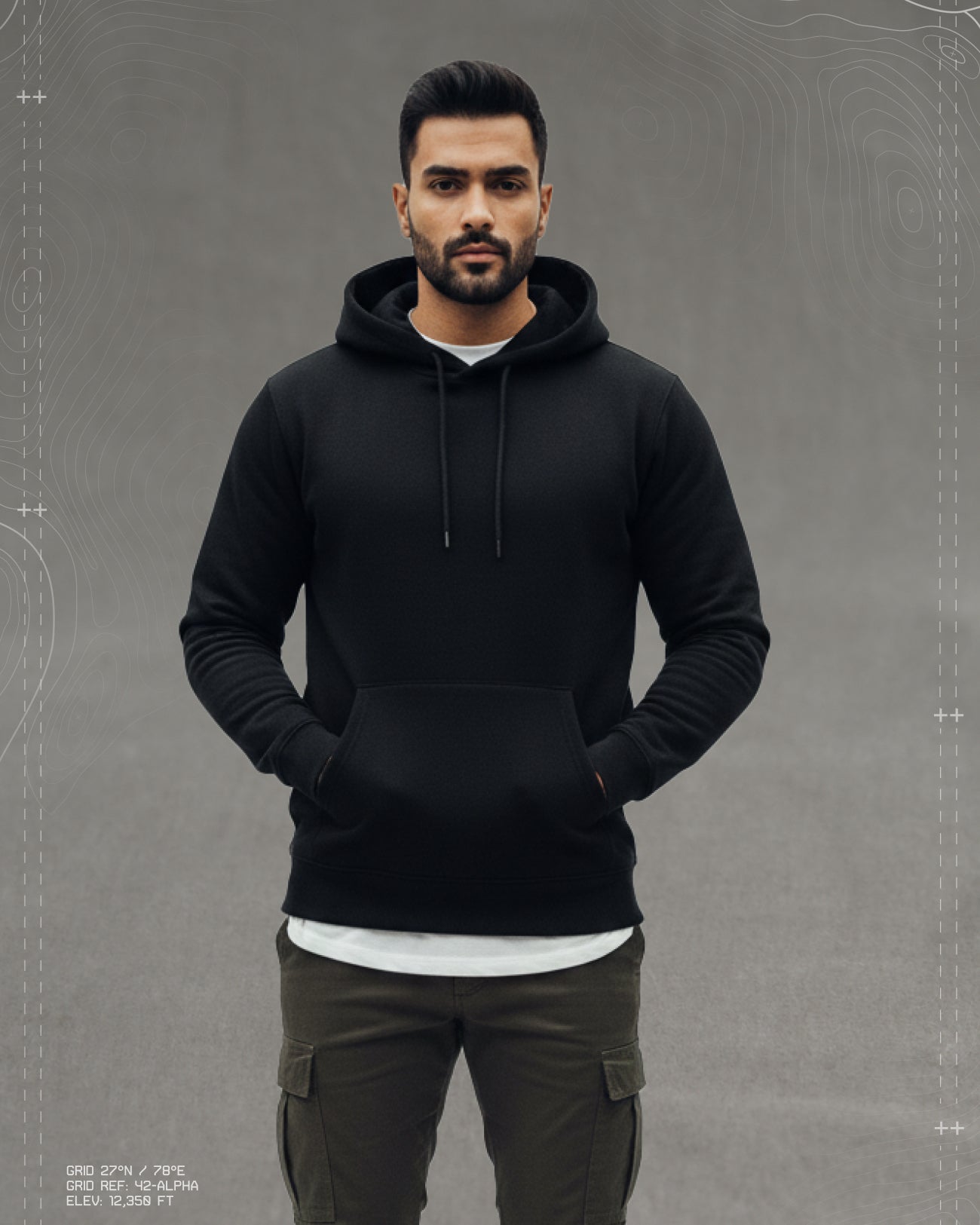 Deployed Solid Hoodie