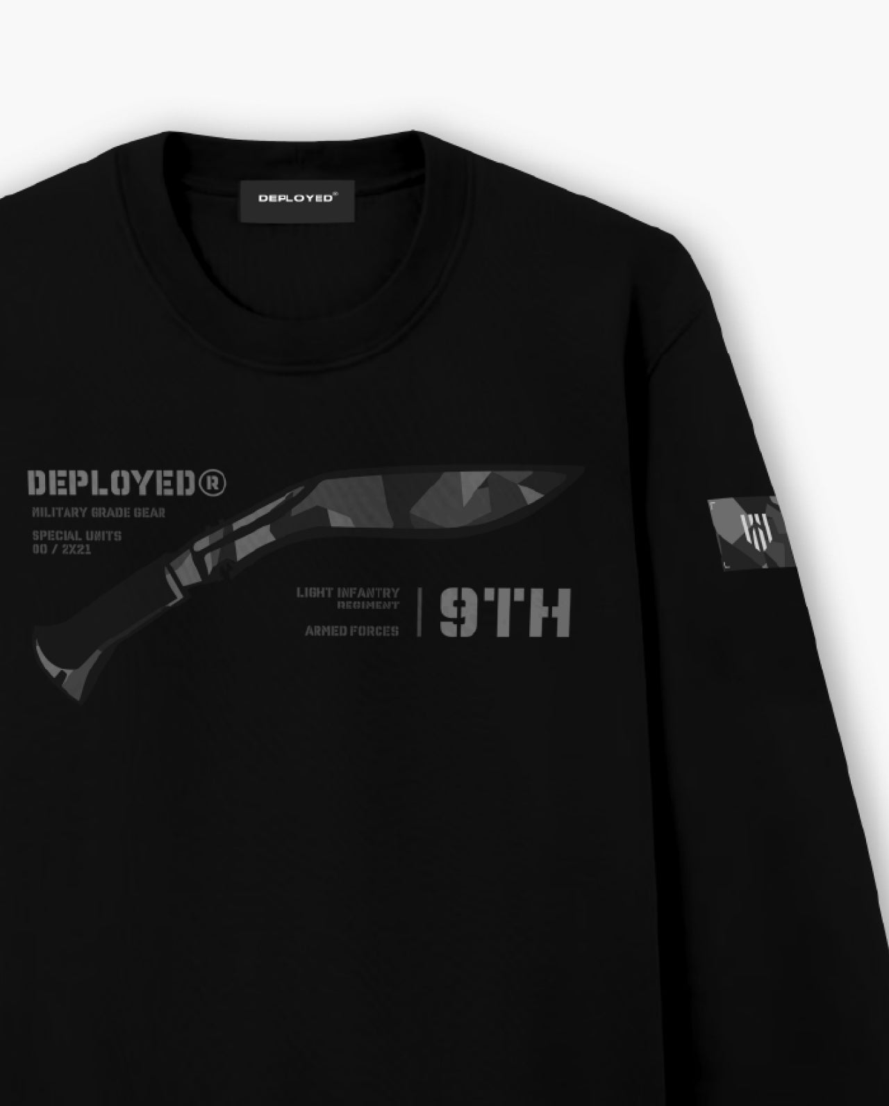 SR Camo 015 Lightweight Premium Sweatshirt