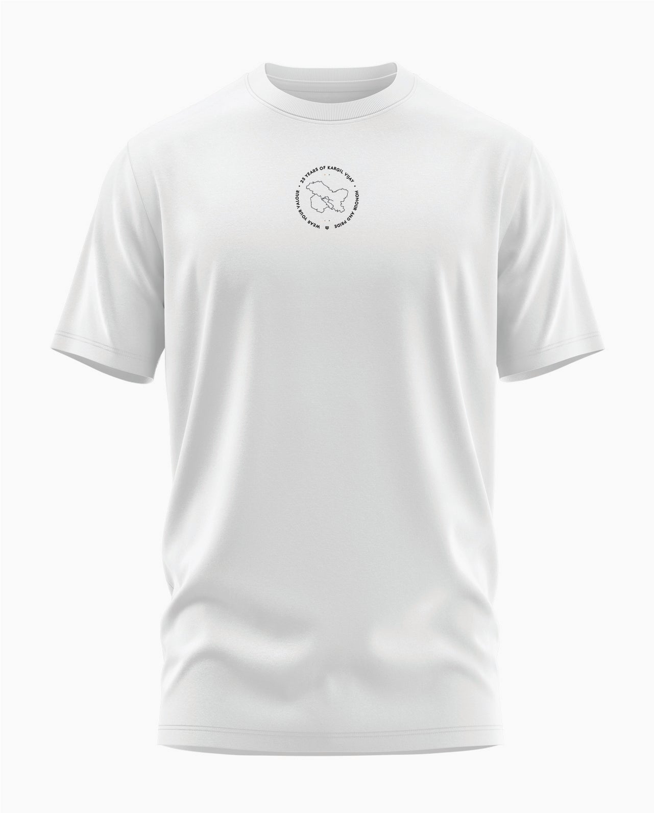 25 years of Kargil Signature LuxeSoft Cotton T-Shirt  - CS