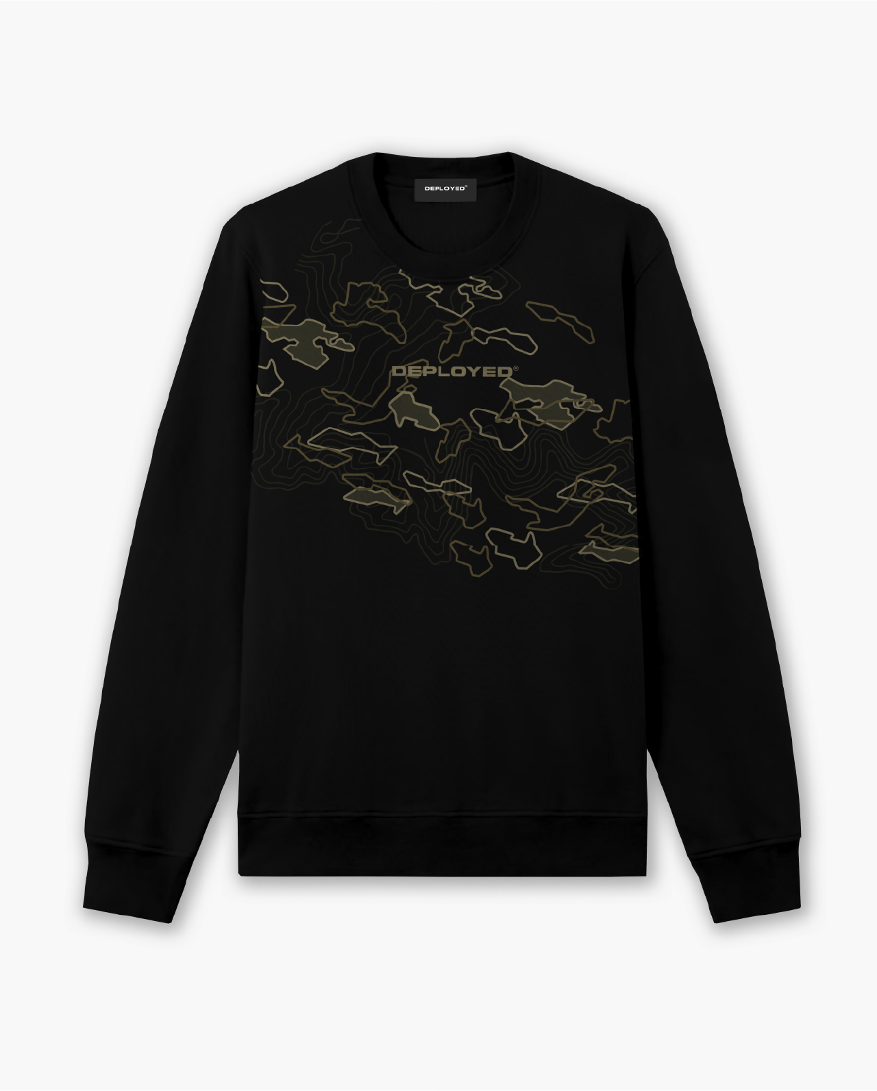 Sr-Camo-018 Lightweight Premium Sweatshirt