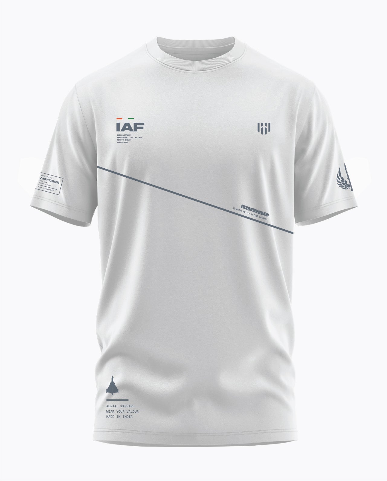 Flying Dagger Unit 45 Signature LuxeSoft Cotton T-Shirt
