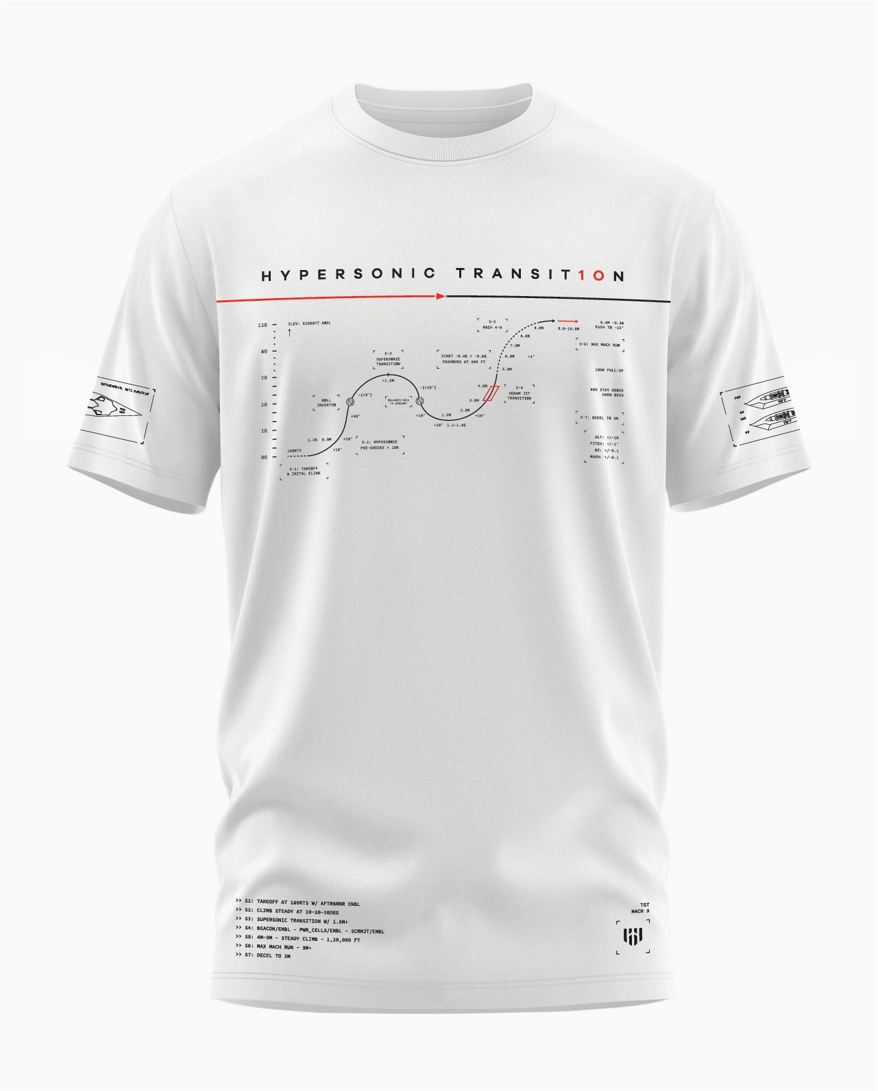 HYPERSONIC TRANSITION Signature LuxeSoft Cotton T-Shirt  - CS