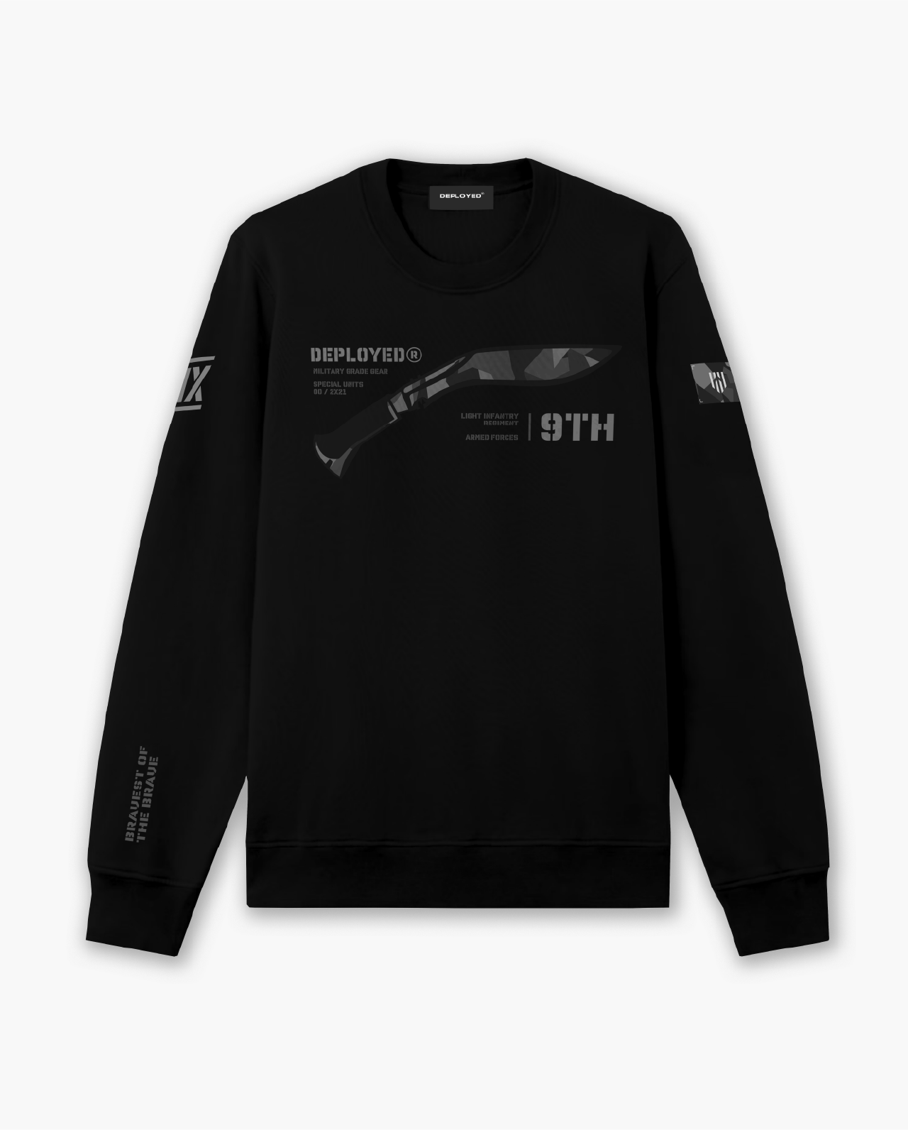 Sr-Camo-015 Lightweight Premium Sweatshirt