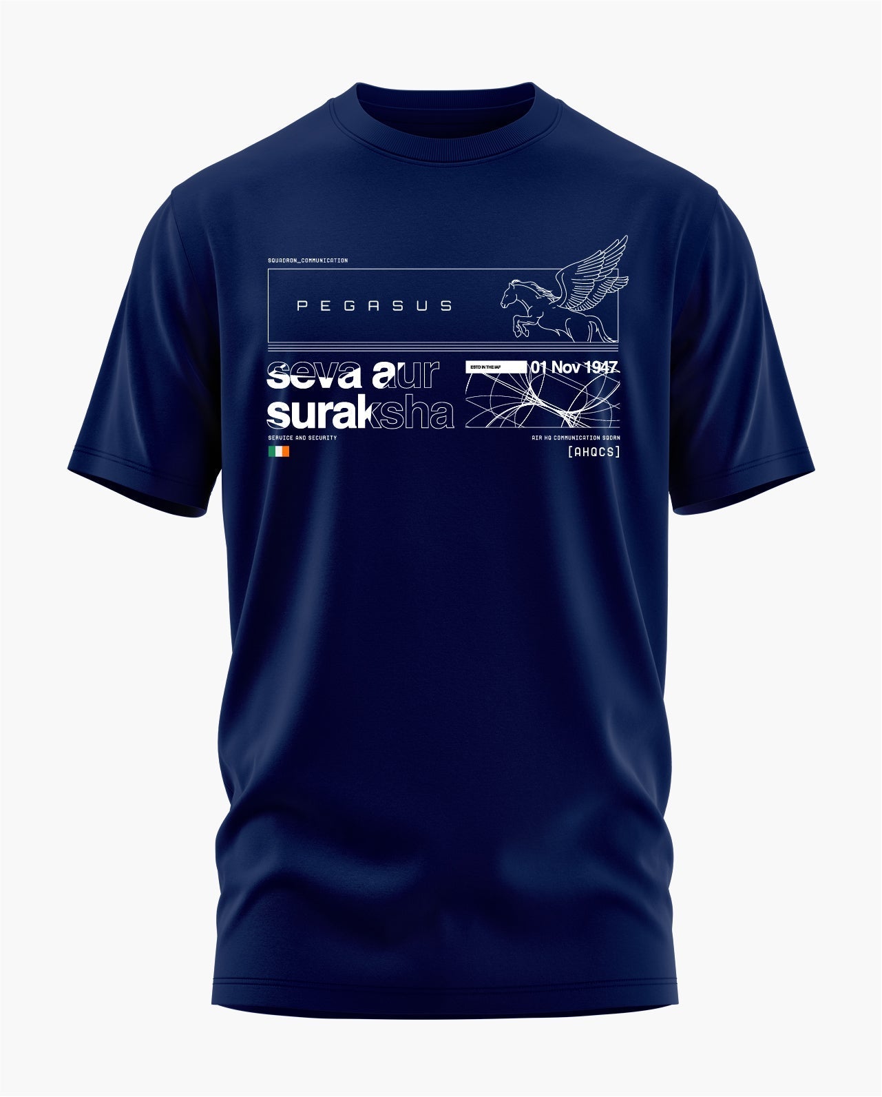 [CS] Seva Aur Suraksha Signature LuxeSoft Cotton T-Shirt