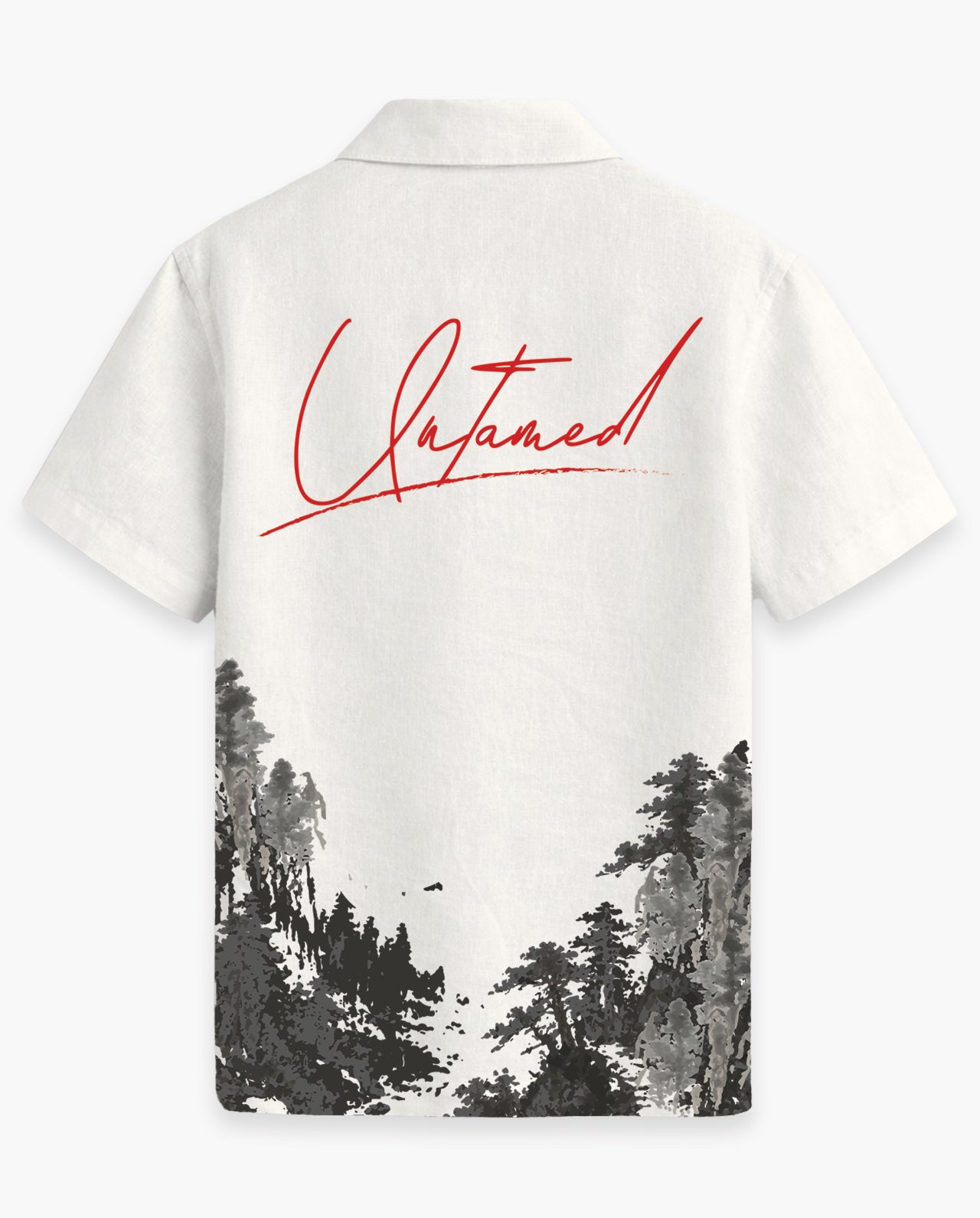 Into The Wild – Tiger Edition Half Sleeve Linenblend Shirt
