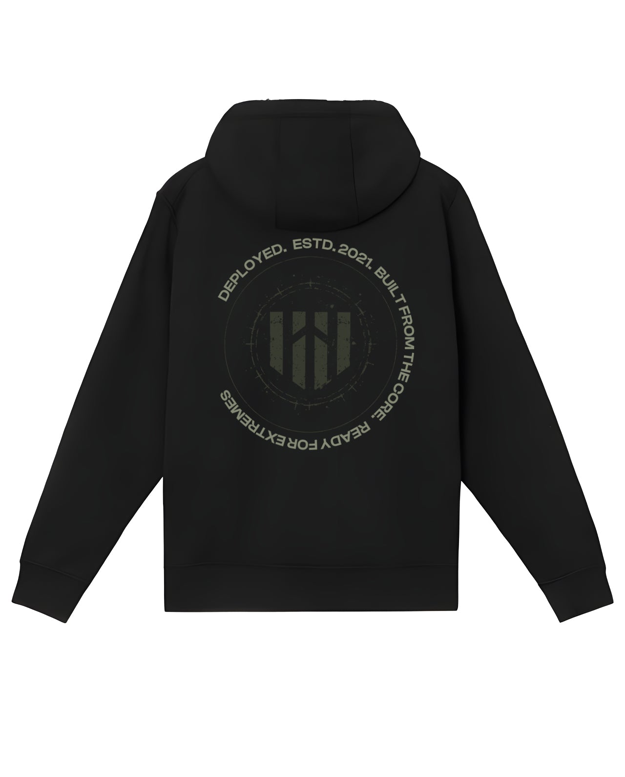 MILITARY CORE ZIPPER HOODIE