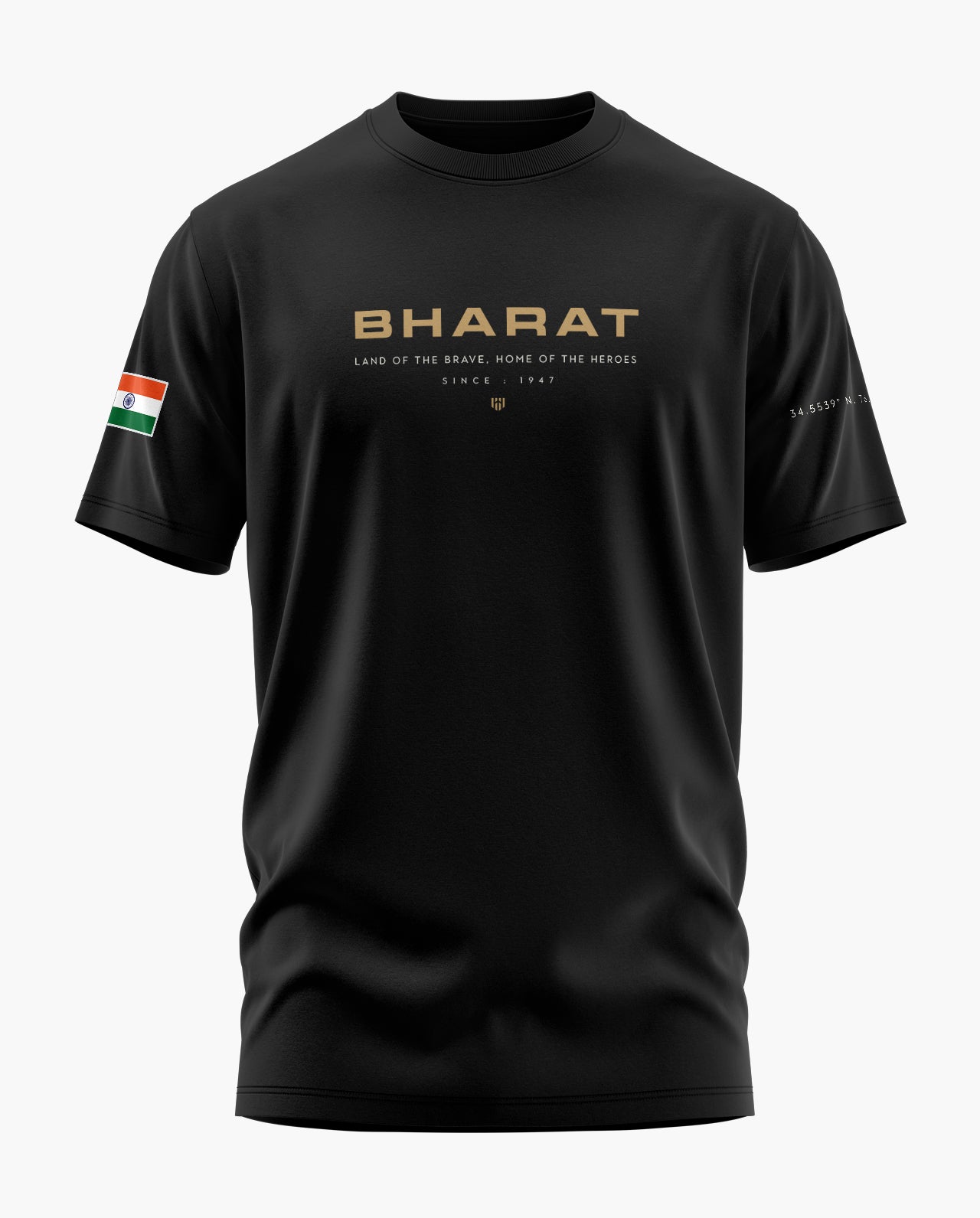 BHARAT ORIGIN Signature LuxeSoft Cotton T-Shirt