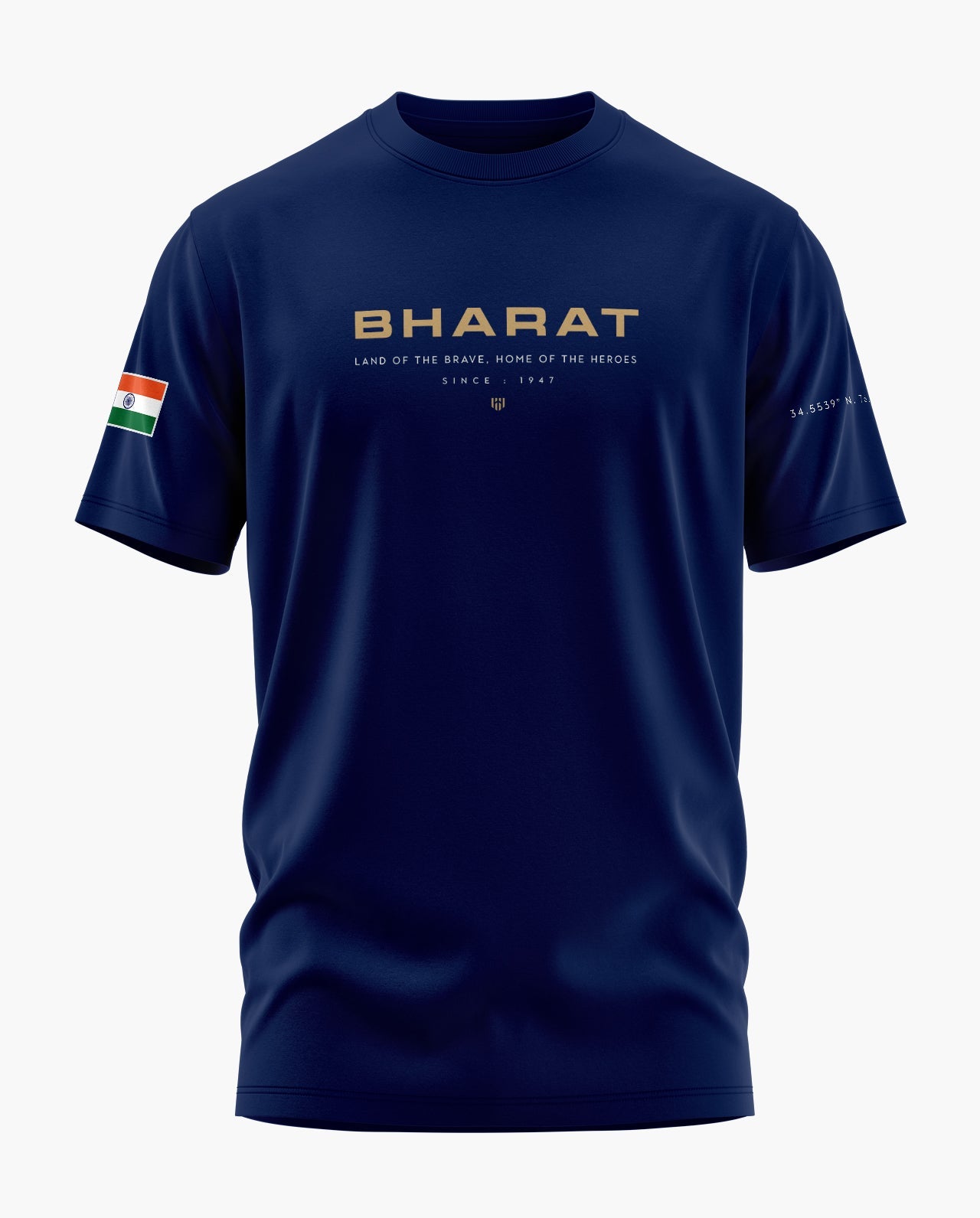 BHARAT ORIGIN Signature LuxeSoft Cotton T-Shirt  - CS