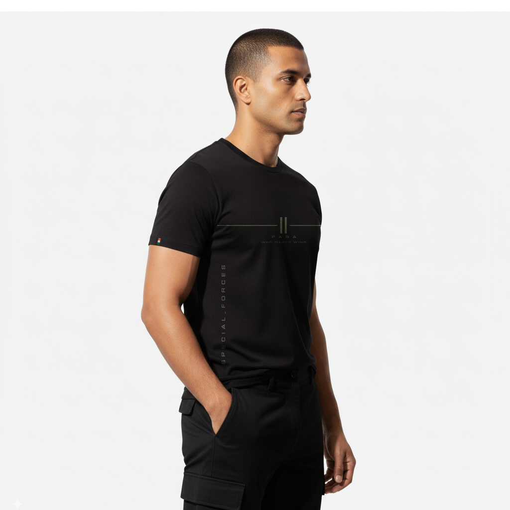 11 PARA SF COVERT Signature LuxeSoft Cotton T-Shirt