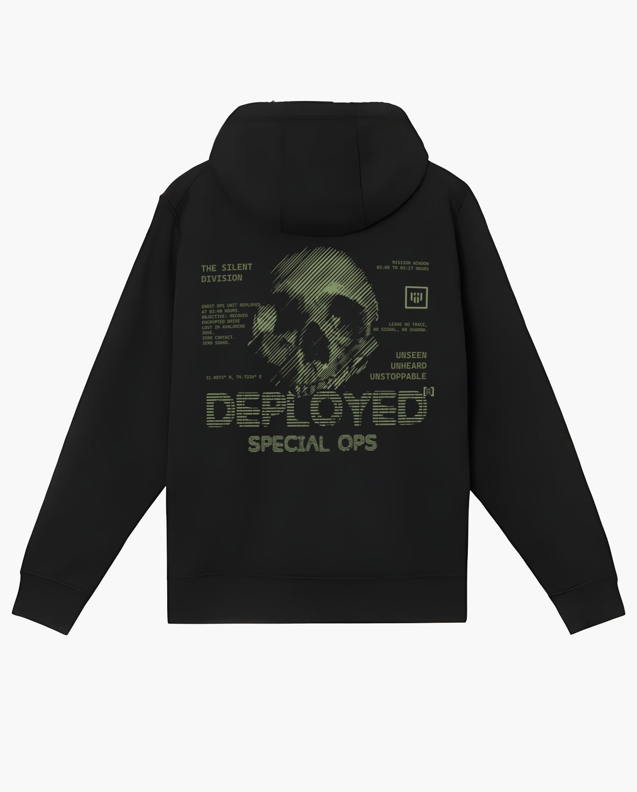 Deployed Special Ops-X Zipper Hoodie
