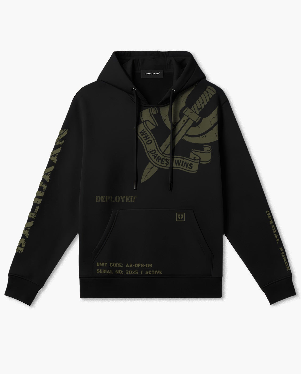 Who Dares Wins Snow Soft Premium Hoodie