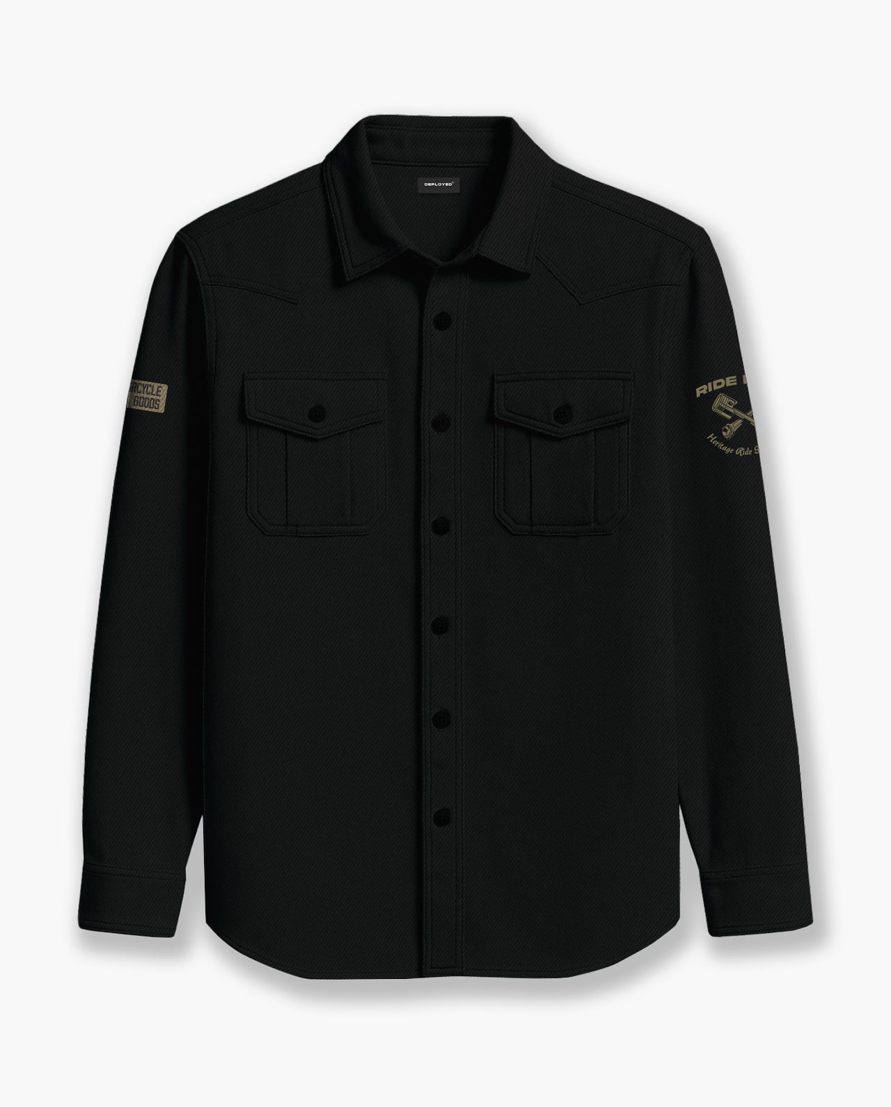 Deployed Motorcycles Cargo Shirt