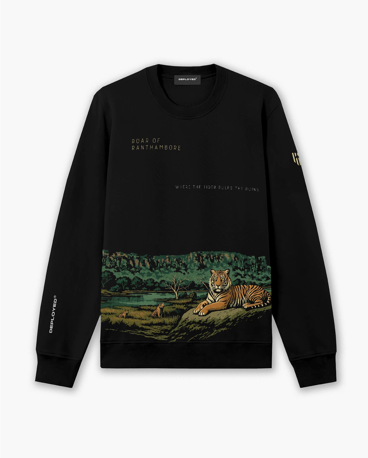 Roar Of Ranthambore Lightweight Premium Sweatshirt