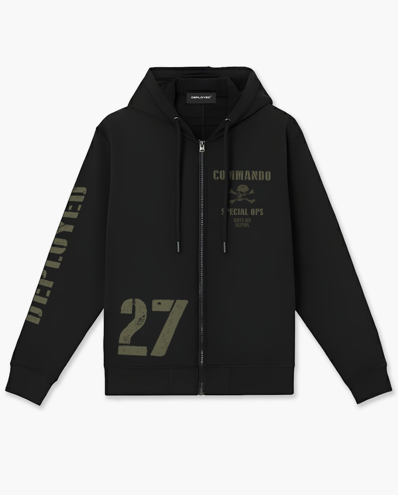 Commando Unit 27 Zipper Hoodie