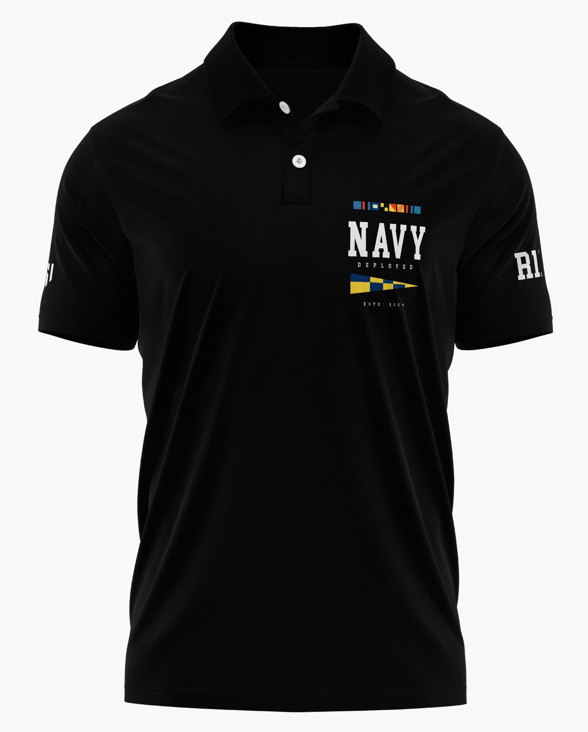 INS Vikrant Deployed Polo T-Shirt  - CS