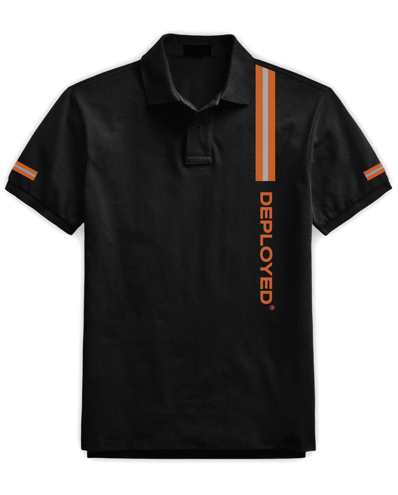 Deployed Safety Stripe Polo T-Shirt