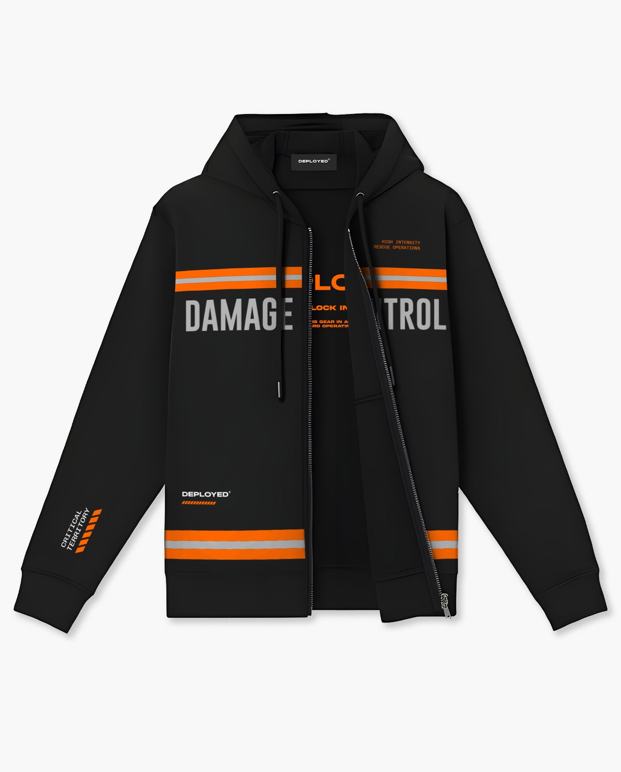 Deployed Control Zipper Hoodie
