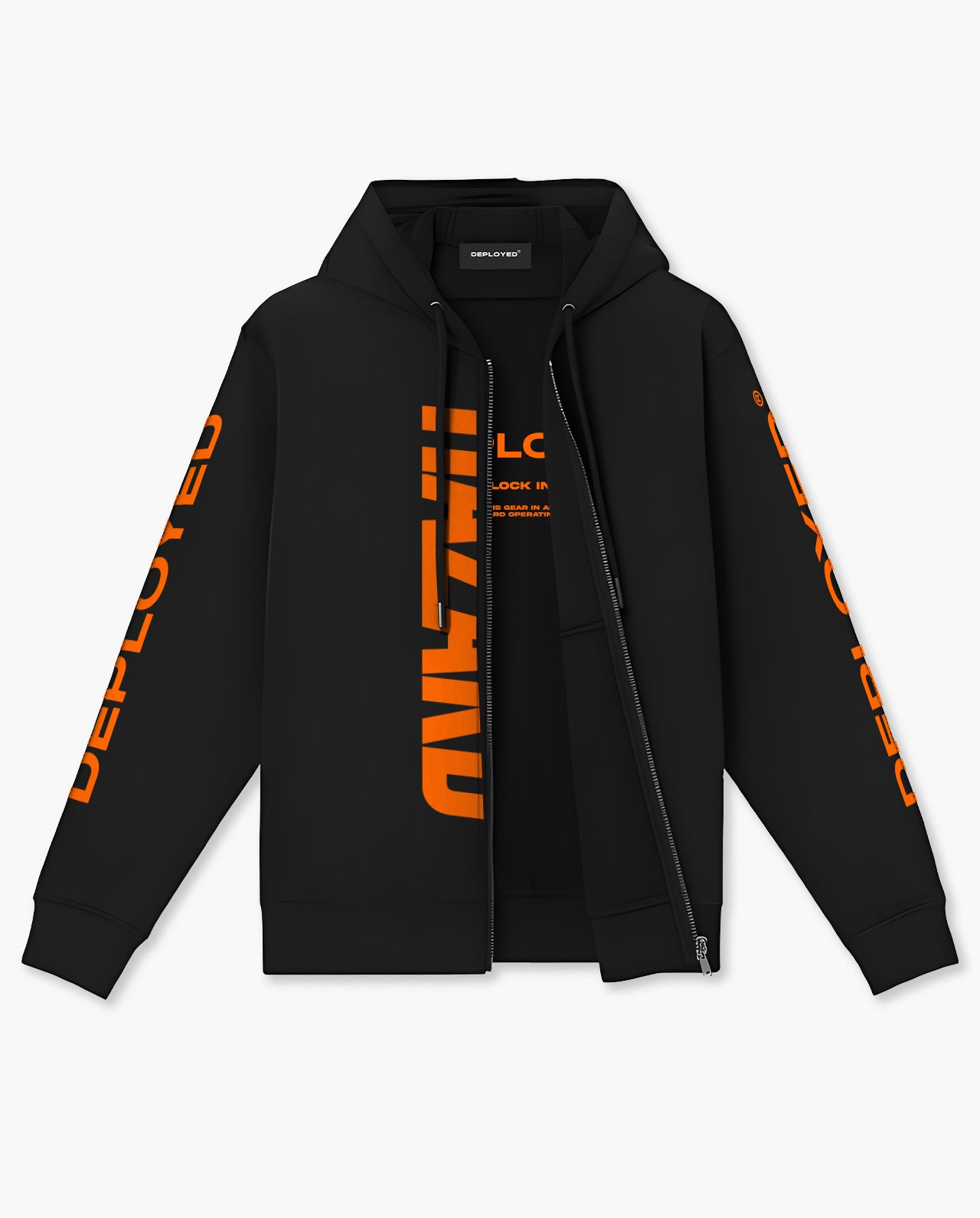 Hazard Zipper Hoodie