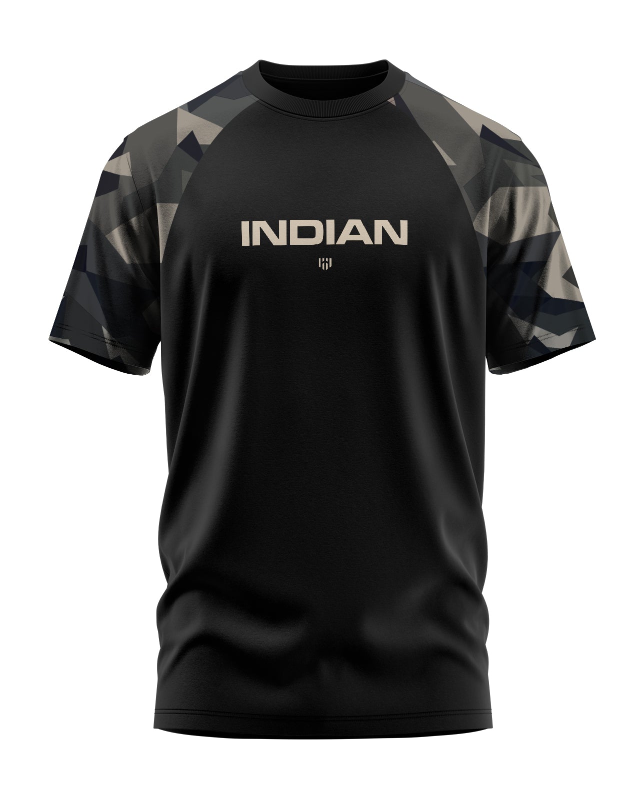 Indian Raglan Camo Signature LuxeSoft Cotton T-Shirt