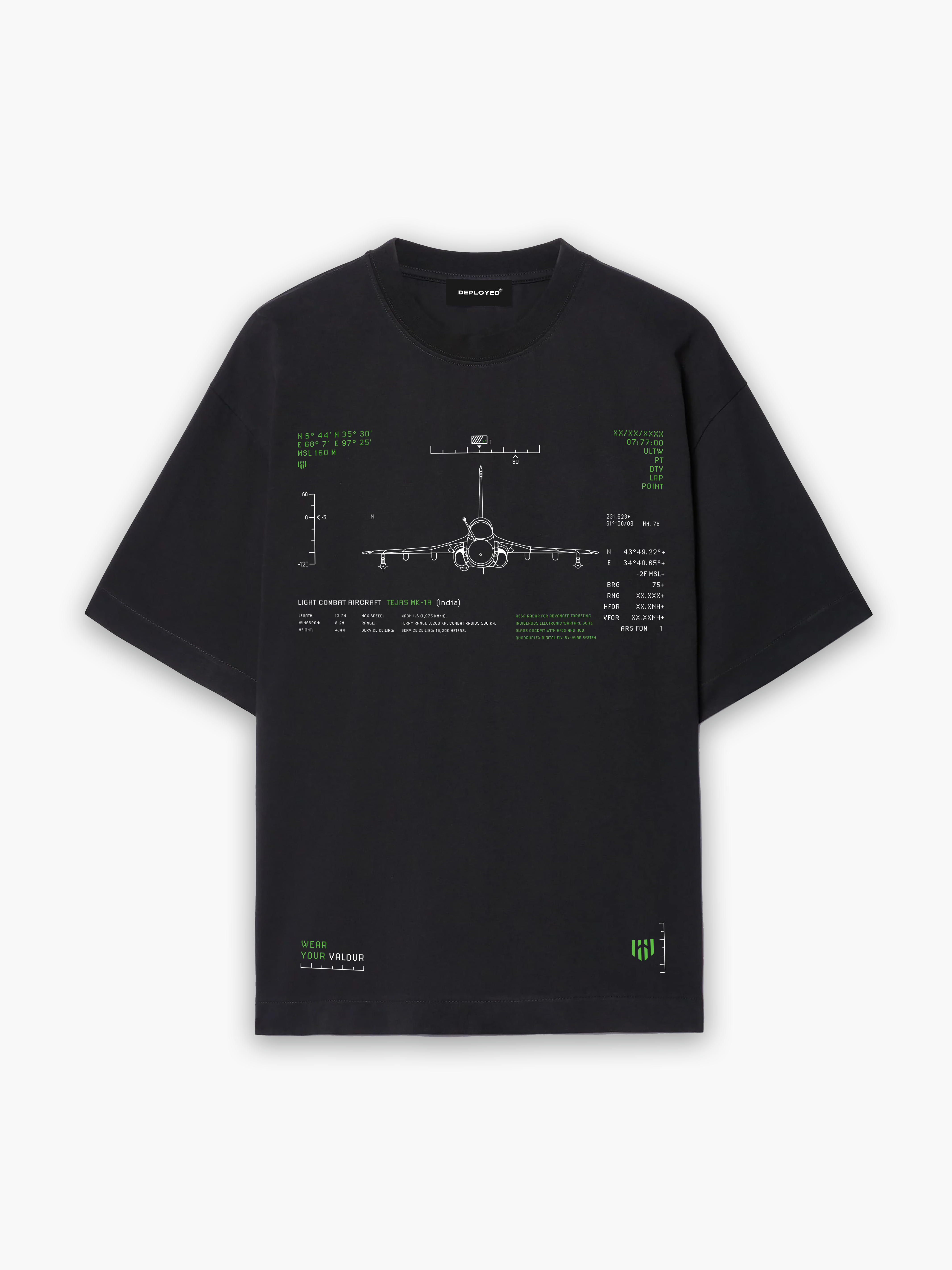 TEJAS MK1-A PFD Oversized T-Shirt