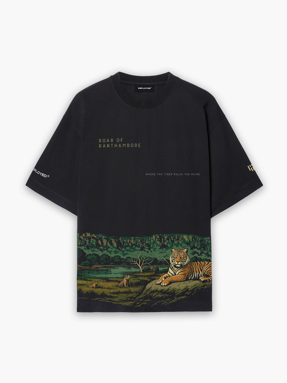 Roar Of Ranthambore Oversized T-Shirt