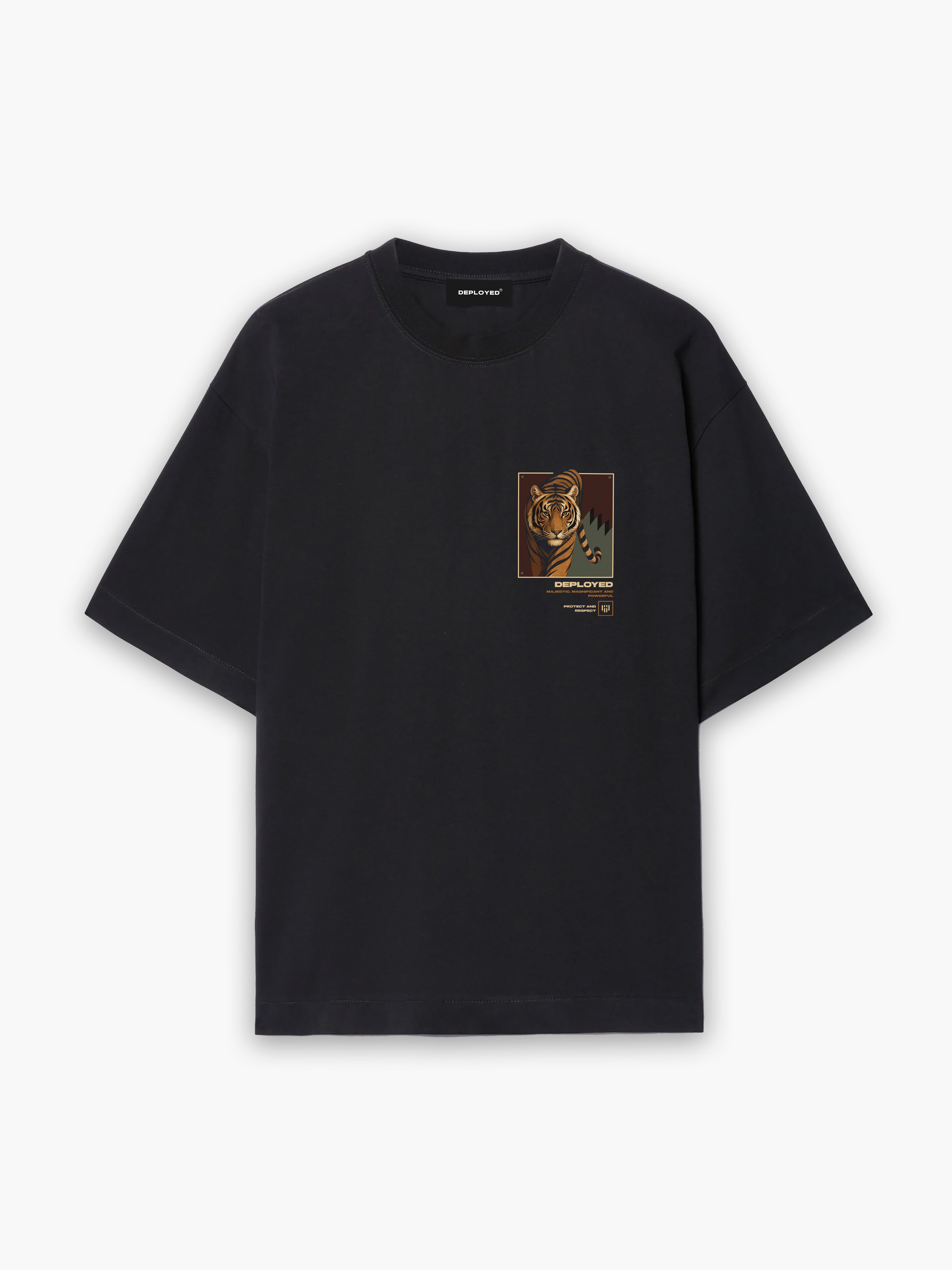 Stripes In Motion Oversized T-Shirt