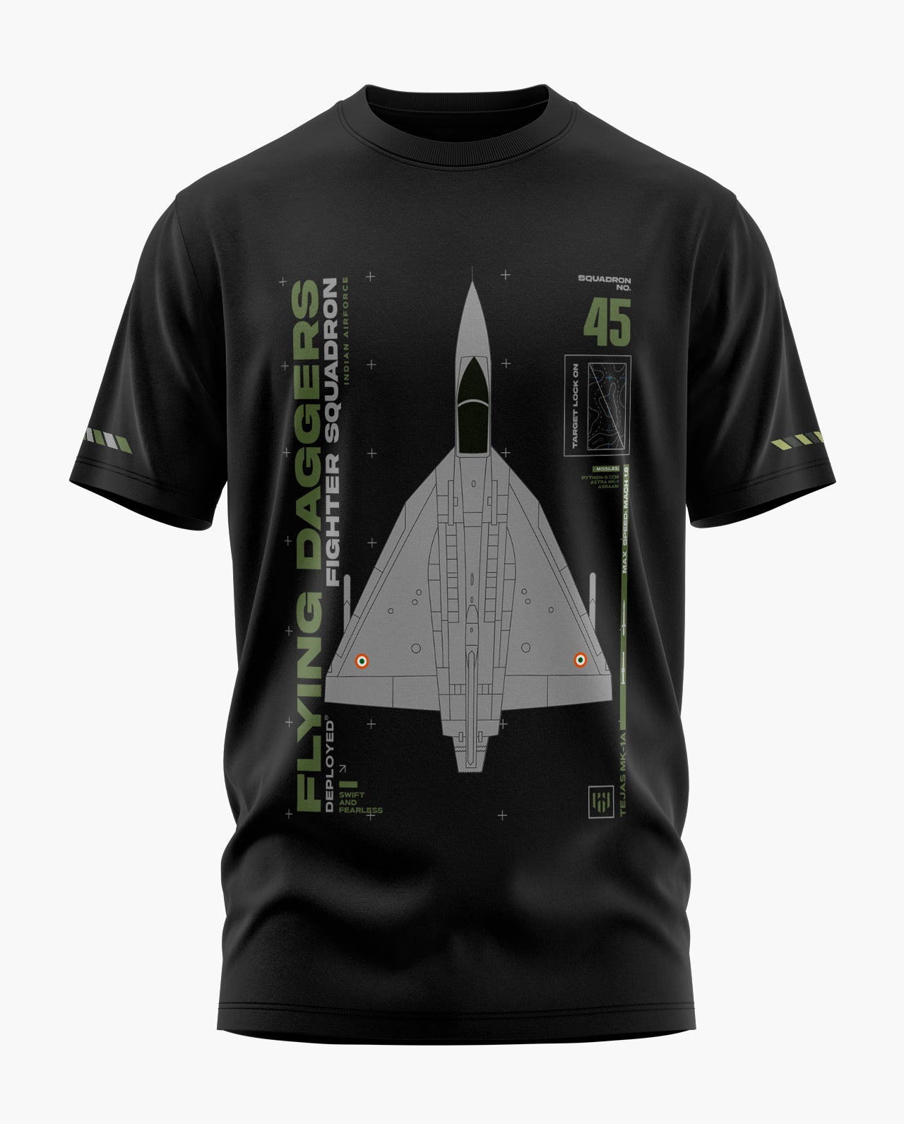 45 Sqdn Tejas Elite Signature LuxeSoft Cotton T-Shirt