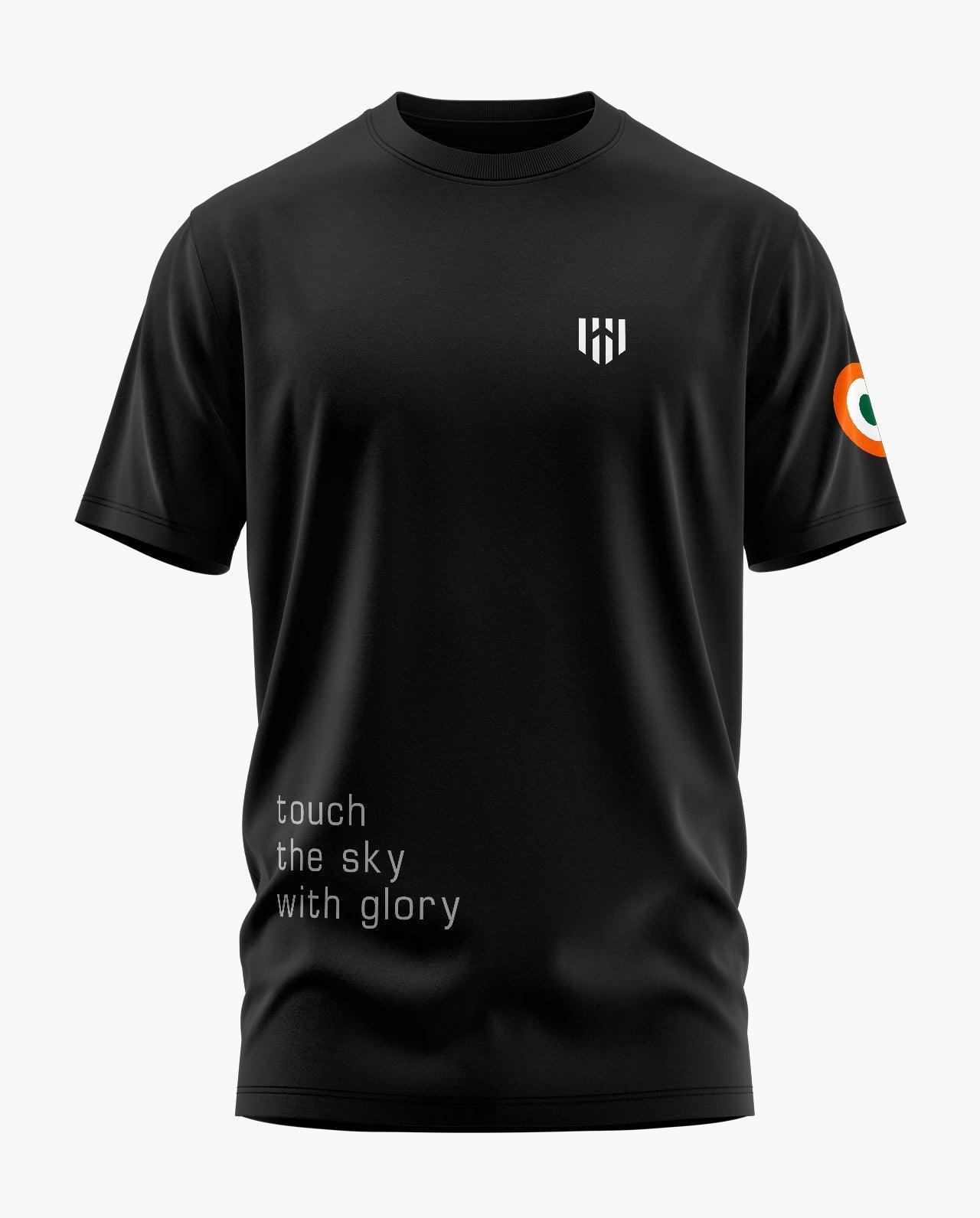 IAF Touch The Sky With Glory Signature LuxeSoft Cotton T-Shirt - CS