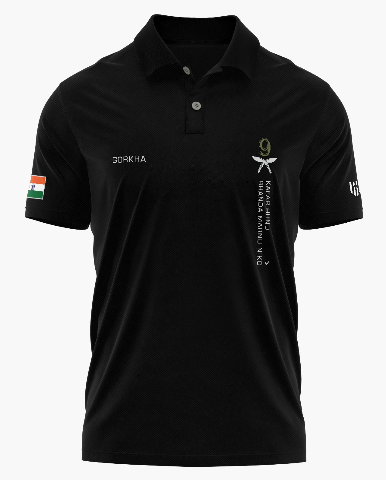 9th Gorkha Prestige Polo T-shirt - Aero Armour