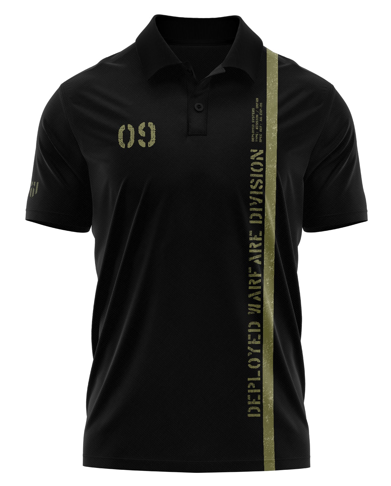 DEPLOYED WARFARE DIVISION Polo T-Shirt