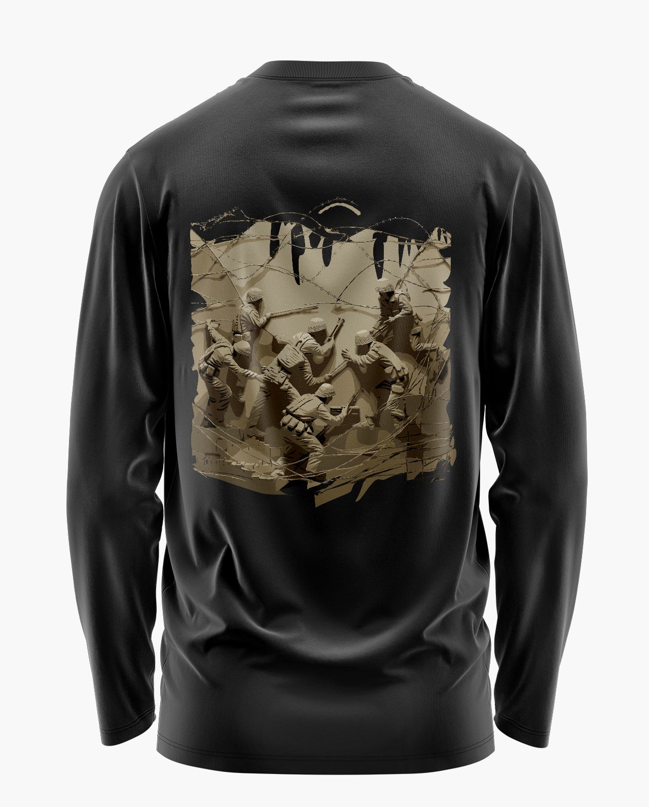 Divide Signature Luxesoft Cotton Full Sleeve T-Shirt