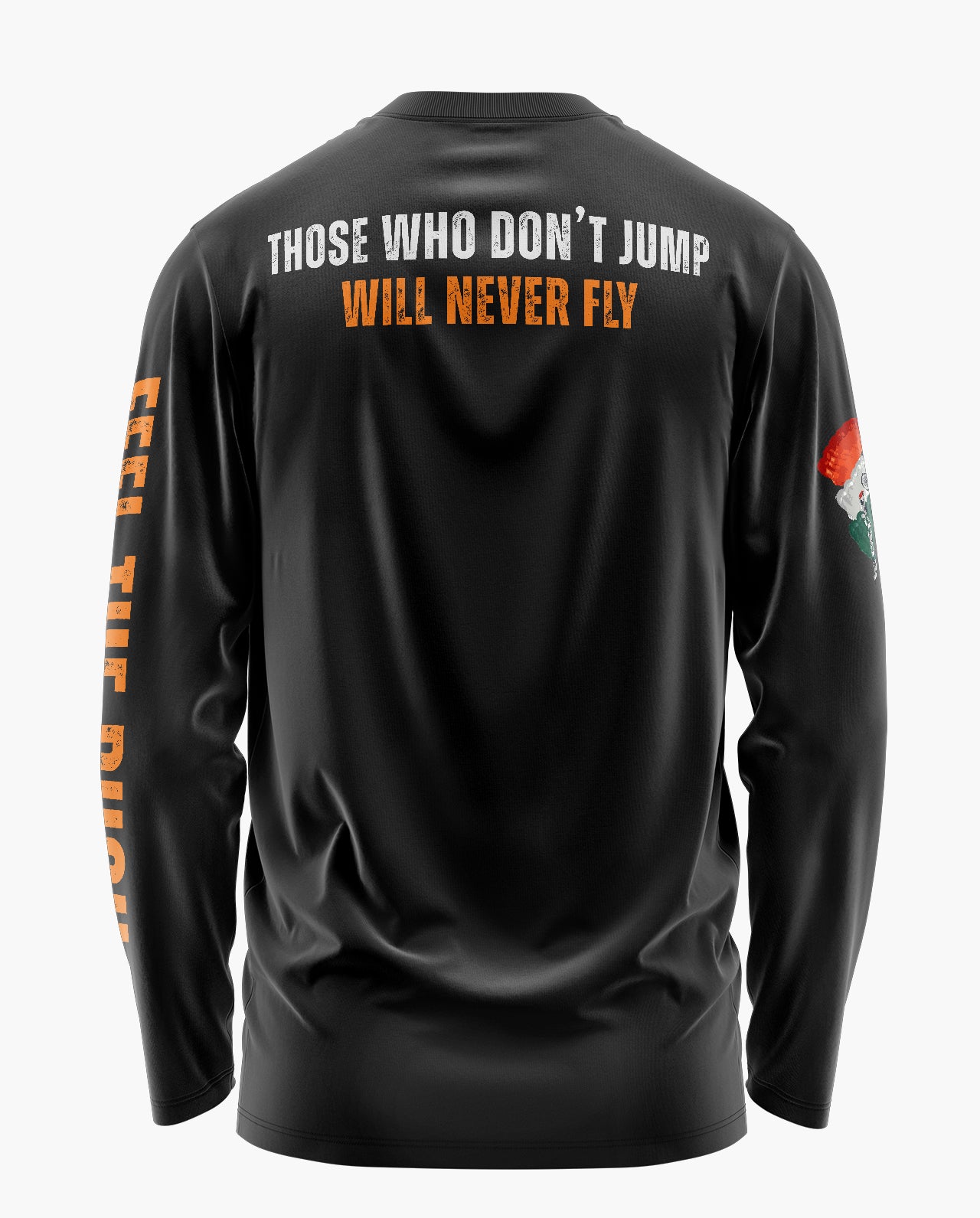 Skydiving Spirit Signature Luxesoft Cotton Full Sleeve T-Shirt