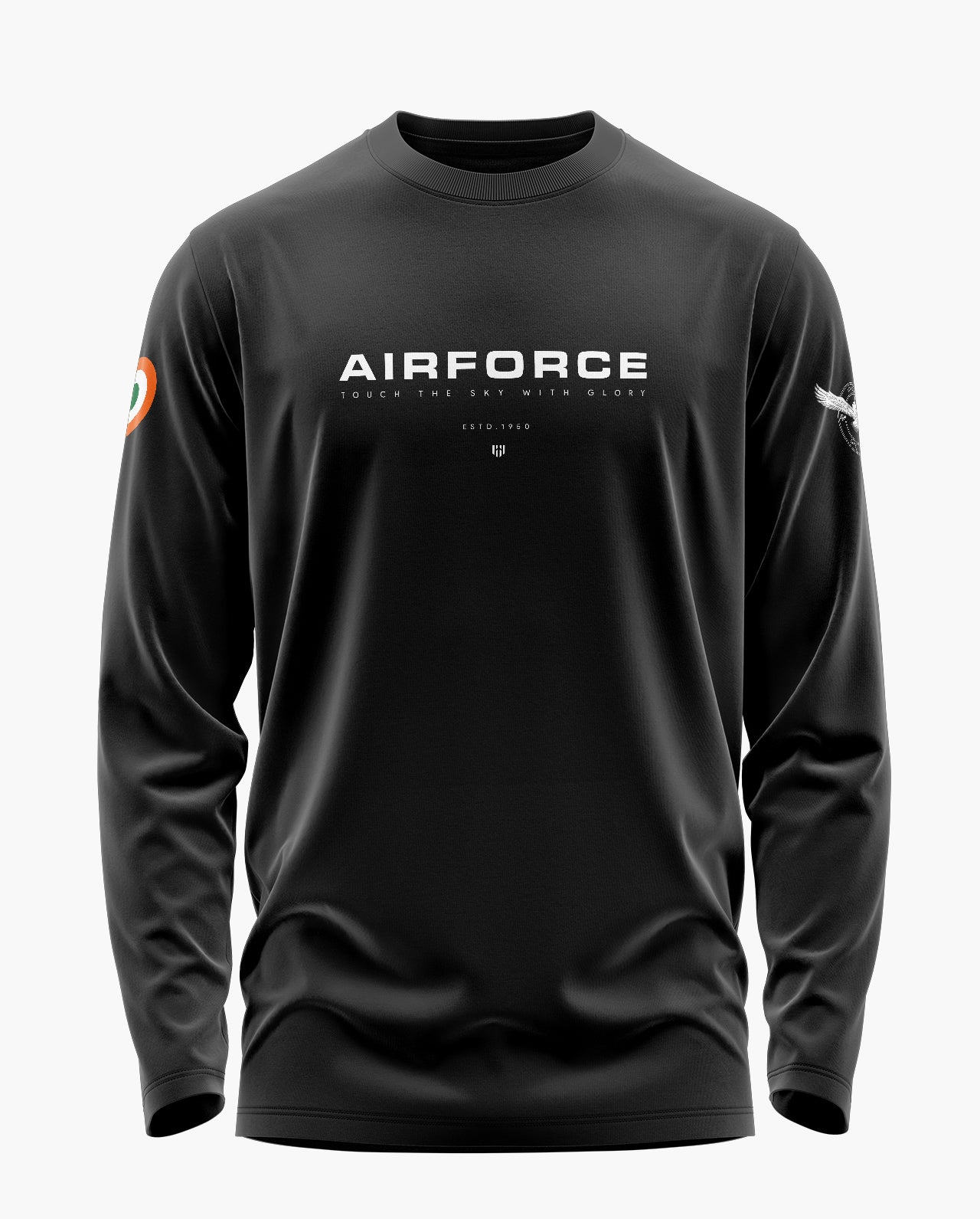 Airforce Origin Signature Luxesoft Cotton Full Sleeve T-Shirt