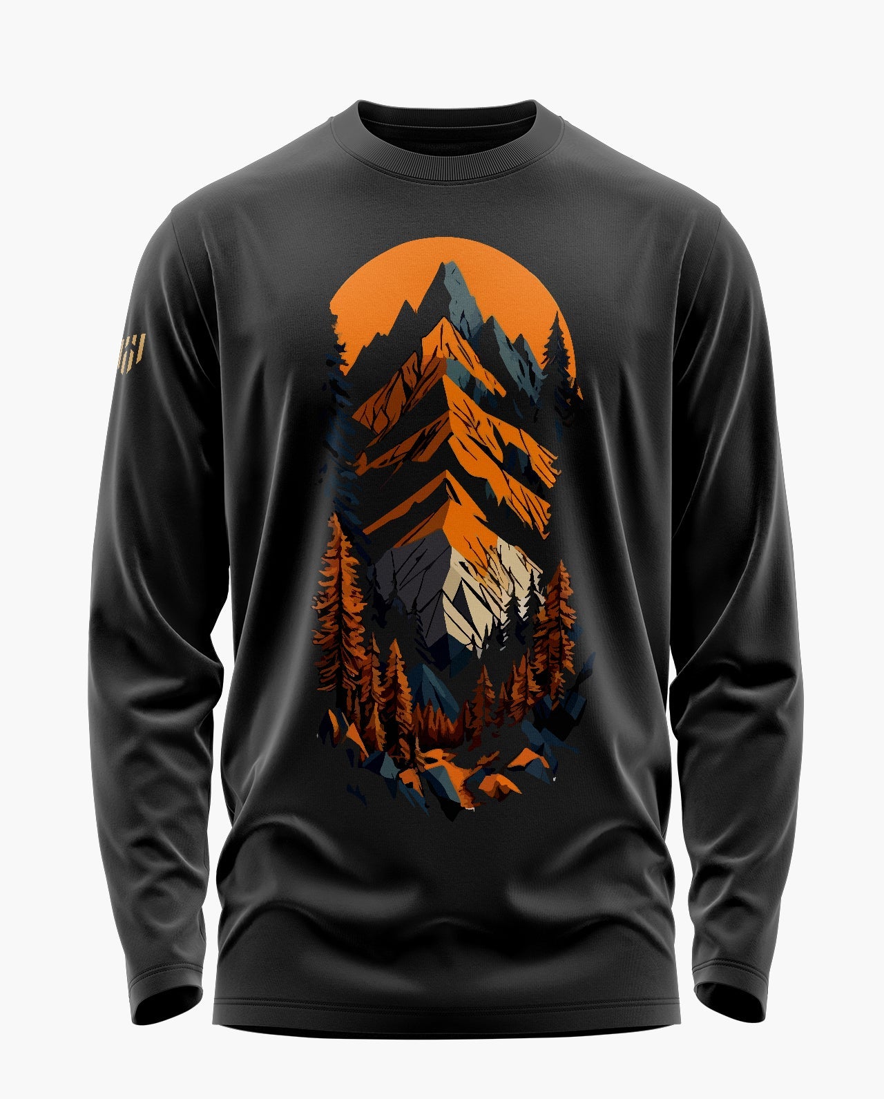 Summit Sunset Signature Luxesoft Cotton Full Sleeve T-Shirt  - CS