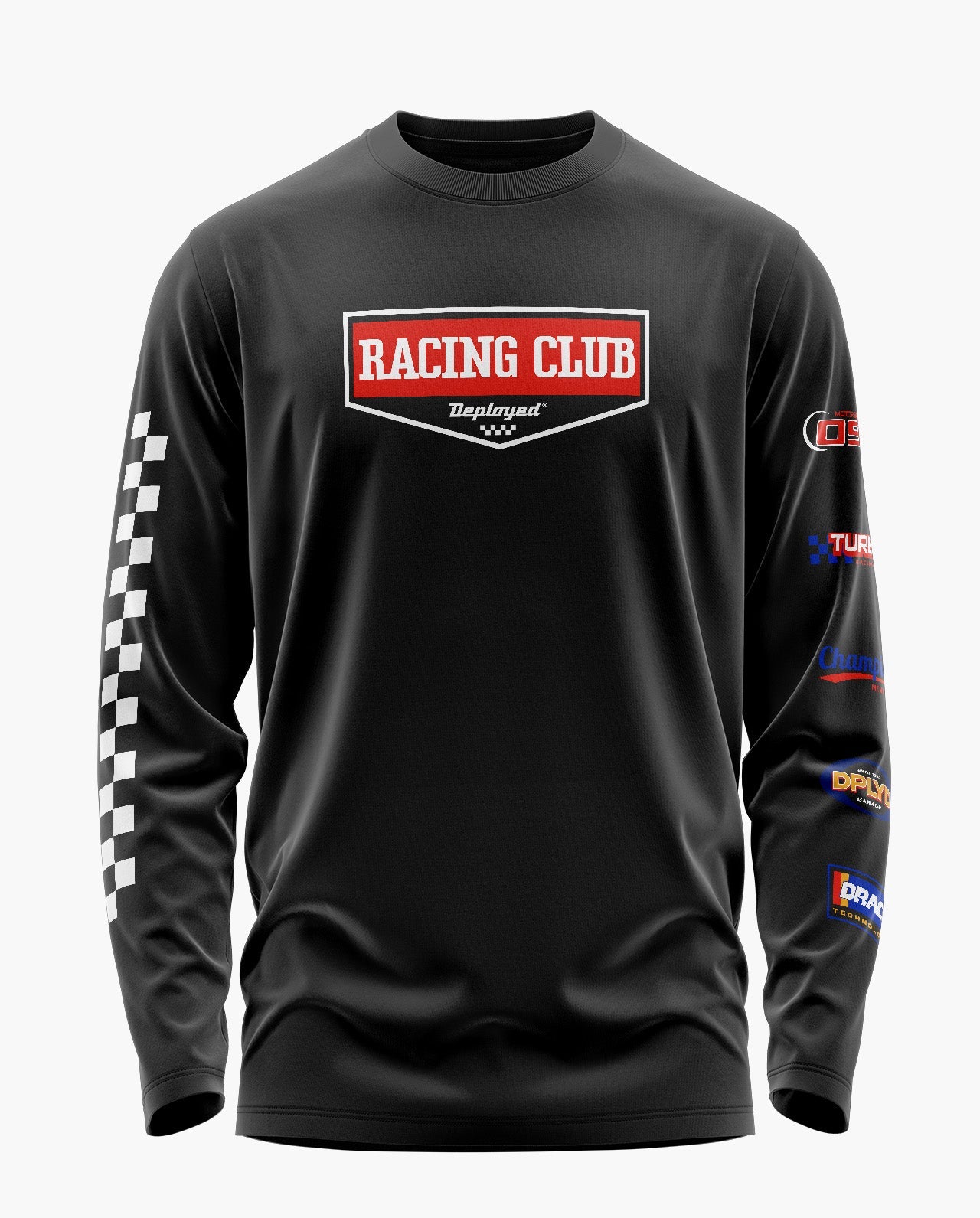 Racing Club Signature Luxesoft Cotton Full Sleeve T-Shirt  - CS