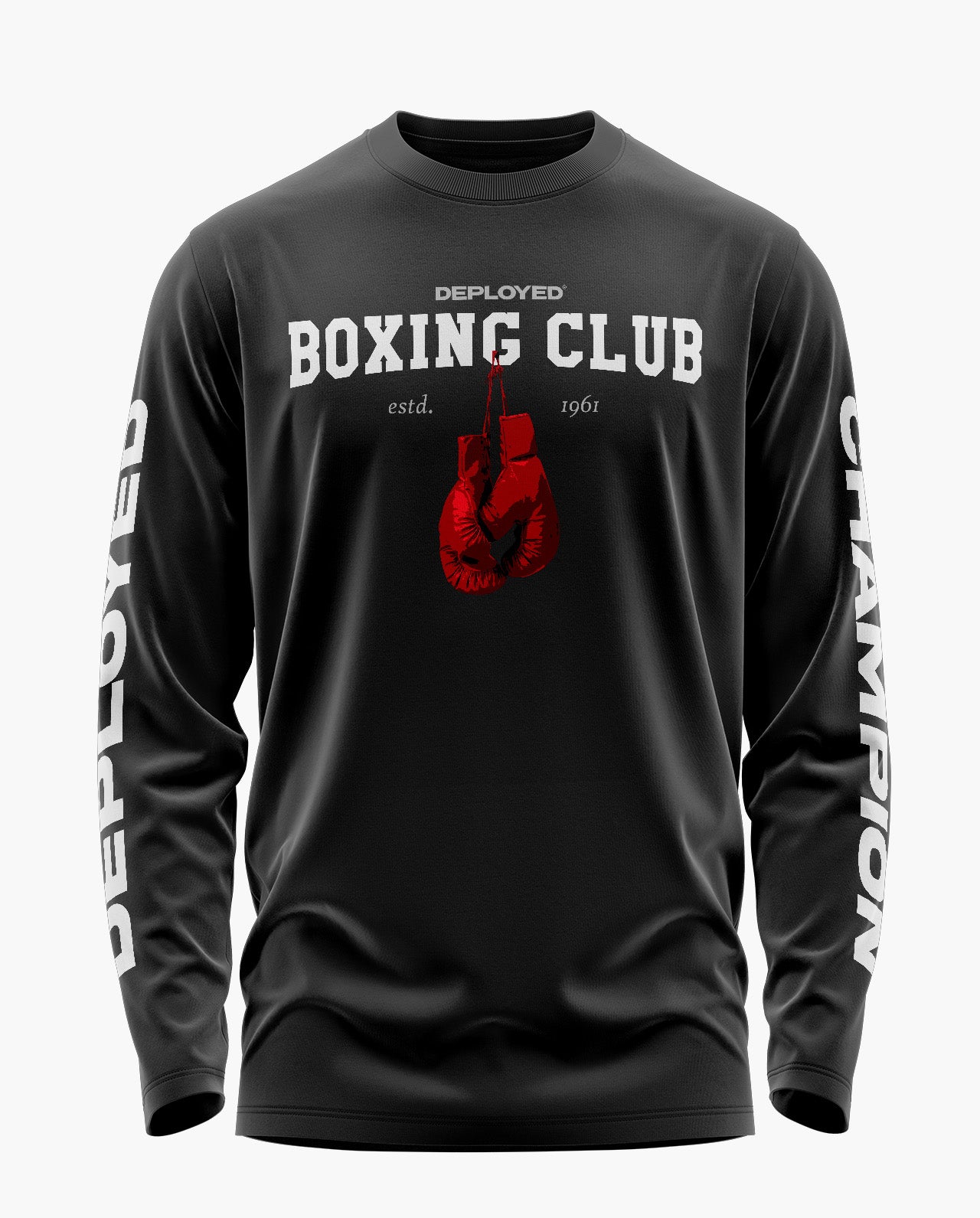 Boxing Club Signature Luxesoft Cotton Full Sleeve T-Shirt