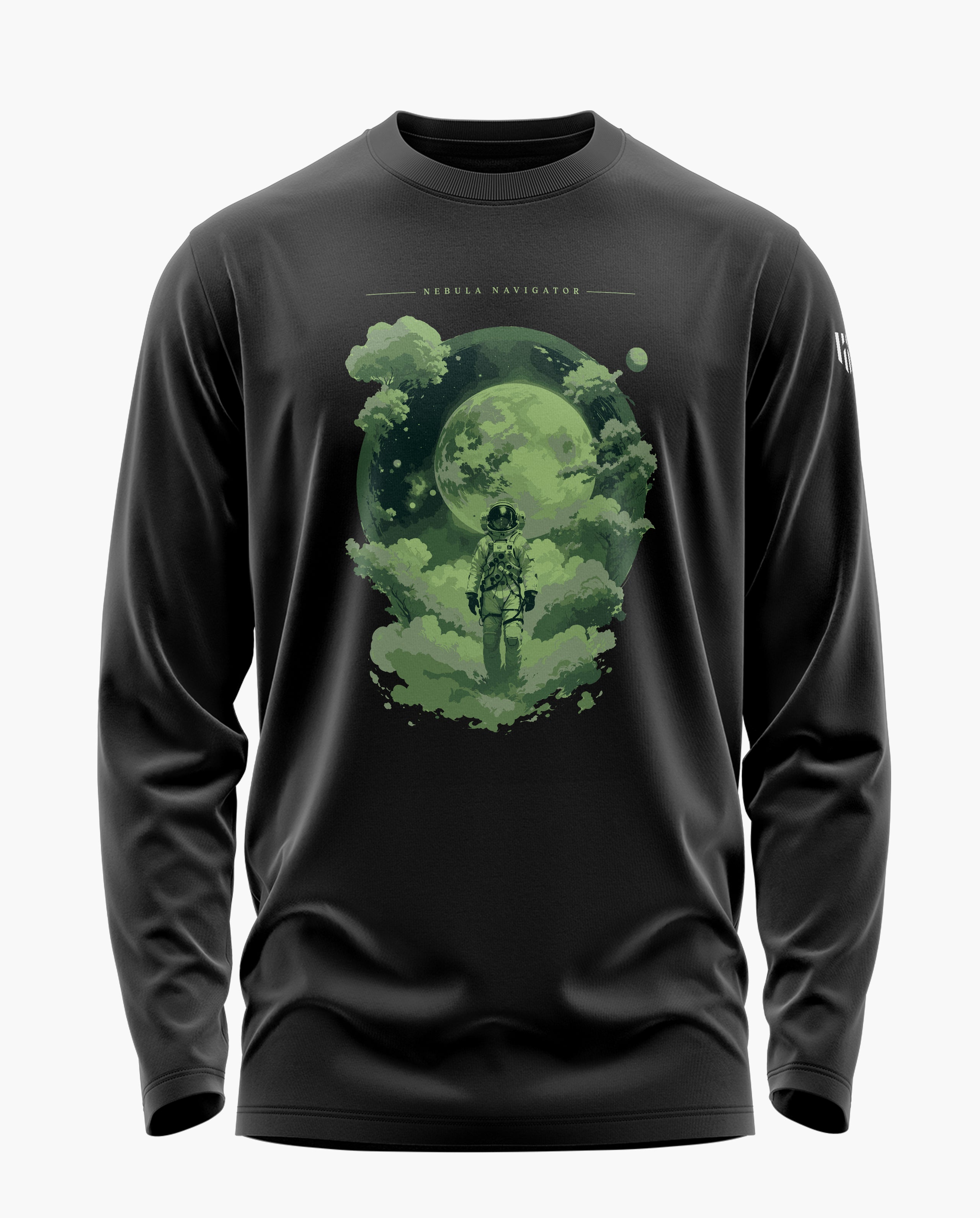 Nebula Navigator Signature Luxesoft Cotton Full Sleeve T-Shirt