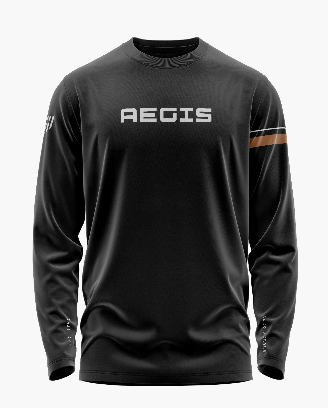 Aegis Shield Signature Luxesoft Cotton Full Sleeve T-Shirt