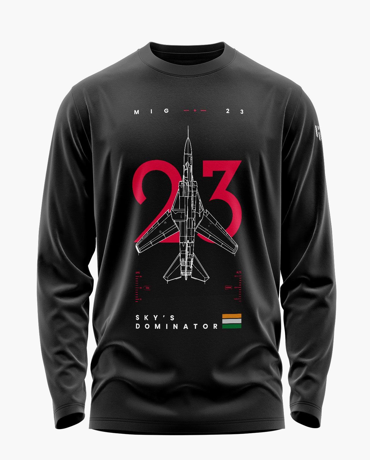MiG-23 Full Sleeve T-Shirt - Aero Armour