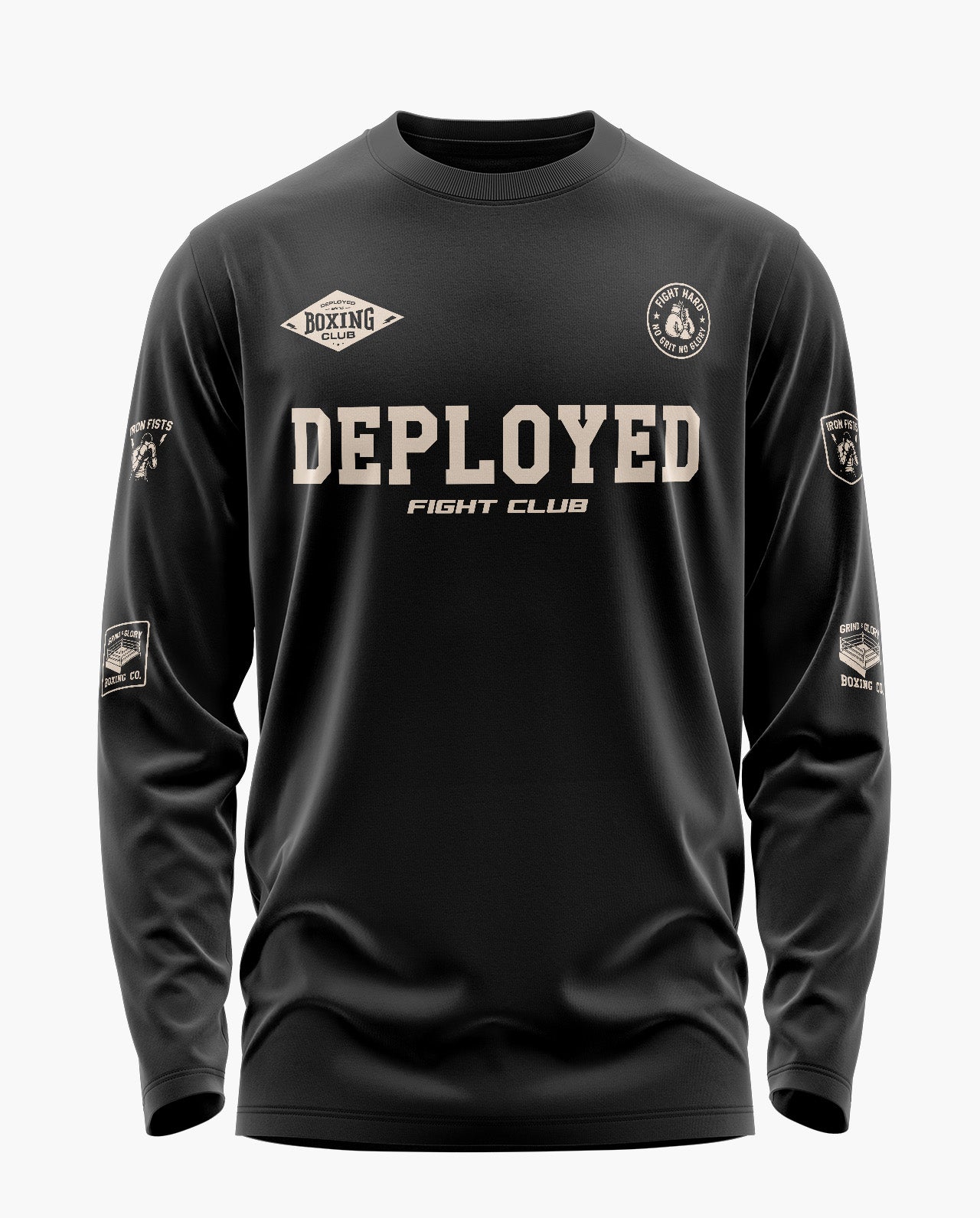 Deployed Flight Club Signature Luxesoft Cotton Full Sleeve T-Shirt