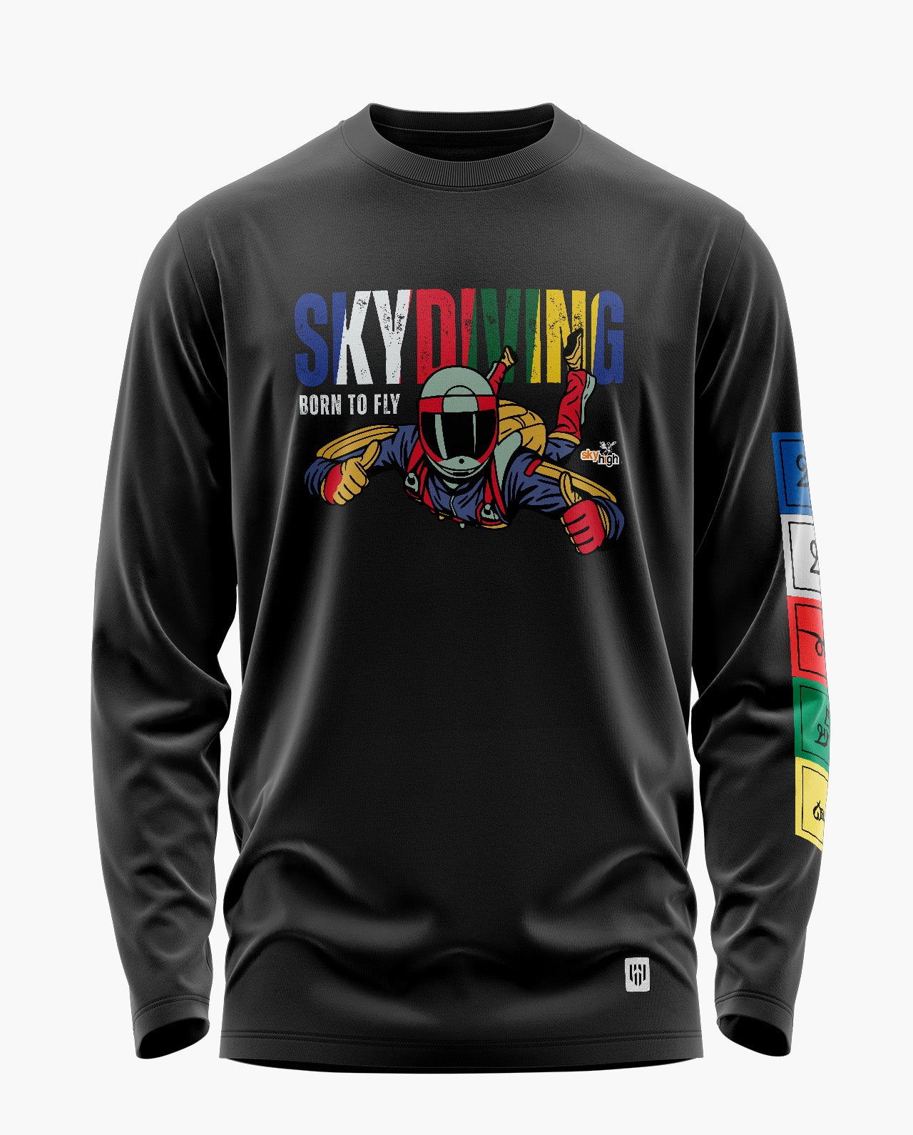 Skyborne Signature Luxesoft Cotton Full Sleeve T-Shirt
